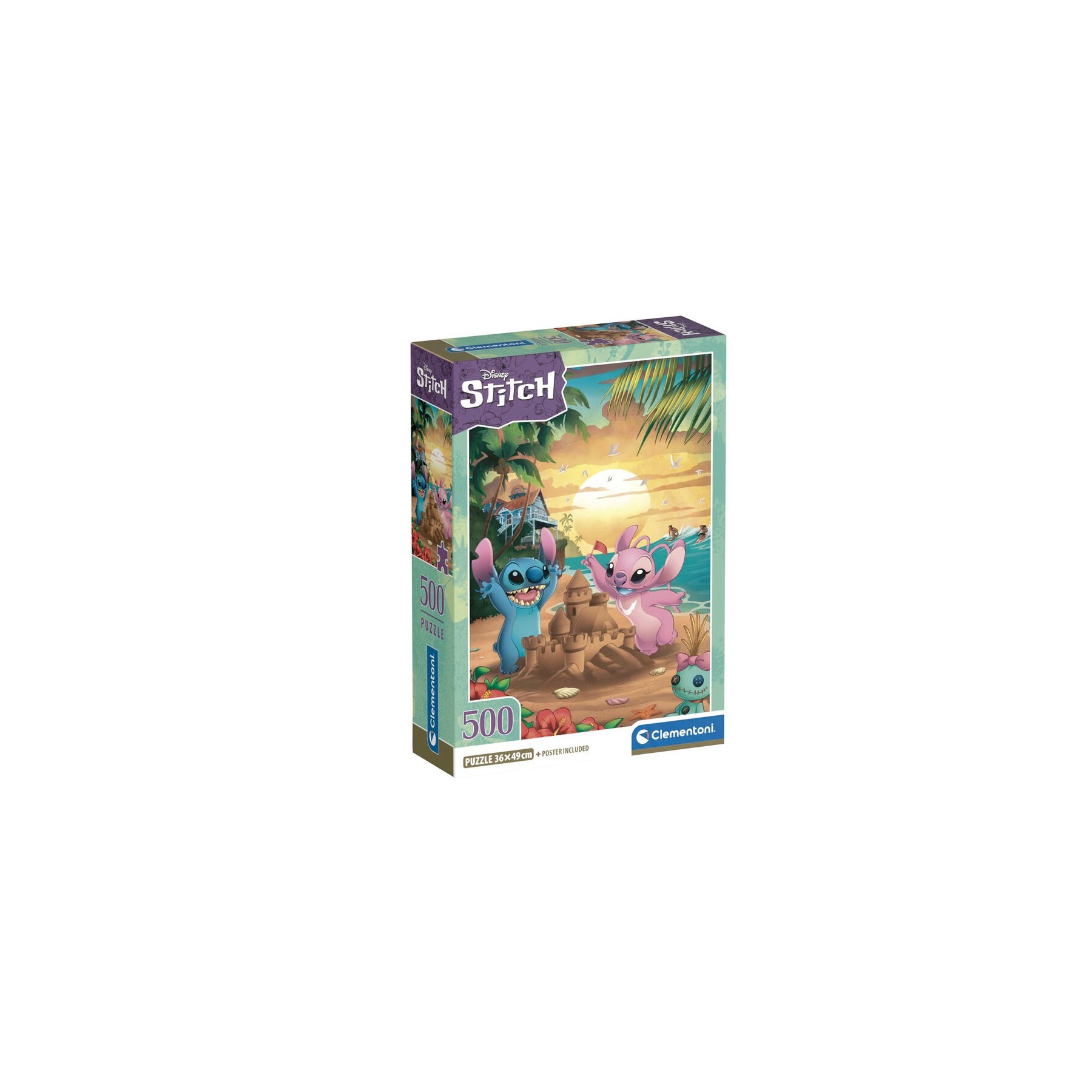 Puzzle Stitch Disney 500Pzs