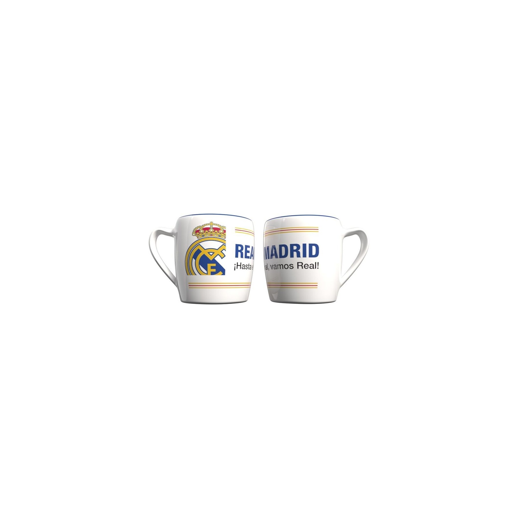 Taza Bicolor Real Madrid 380Ml