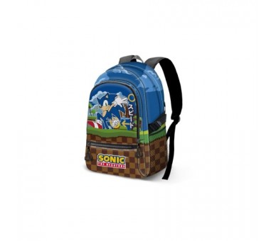 Mochila Greenhill Sonic The Hedgehog 44Cm Adaptable