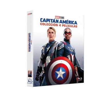 Capitán América - Colección 4 Películas - Bd Br