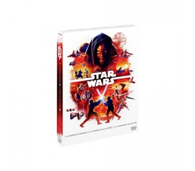 Star Wars - Episodios 1-3 (3 Discos) - Dvd