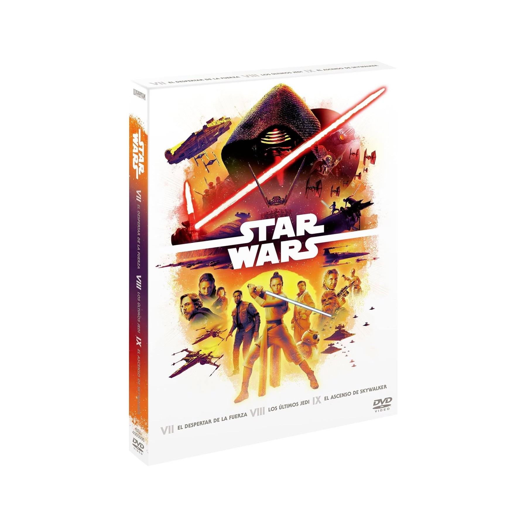 Star Wars - Episodios 7-9 (3 Discos) - Dvd