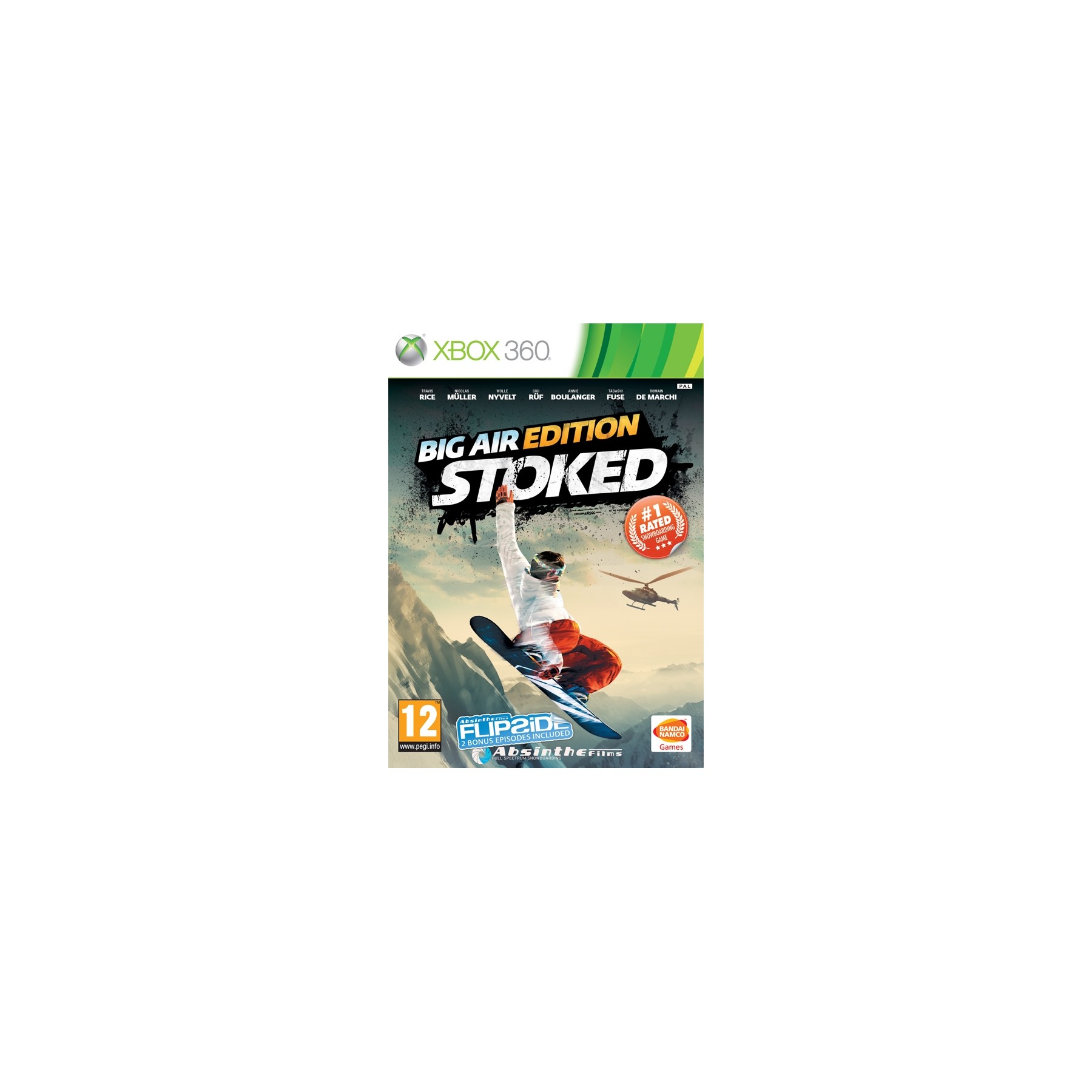 Stoked: Big Air Edition, Juego para Consola Microsoft XBOX 360