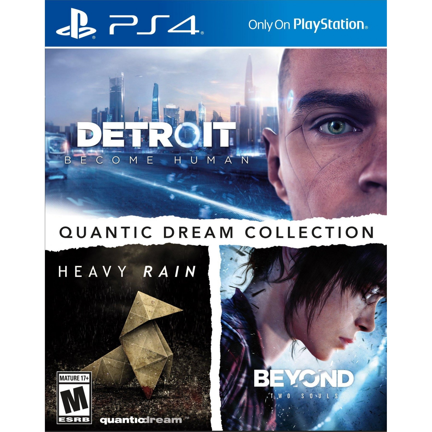 Quantic Dream Collection Detroit: Become Human, Heavy Rain & Beyond: Two Souls - One Life (Import)