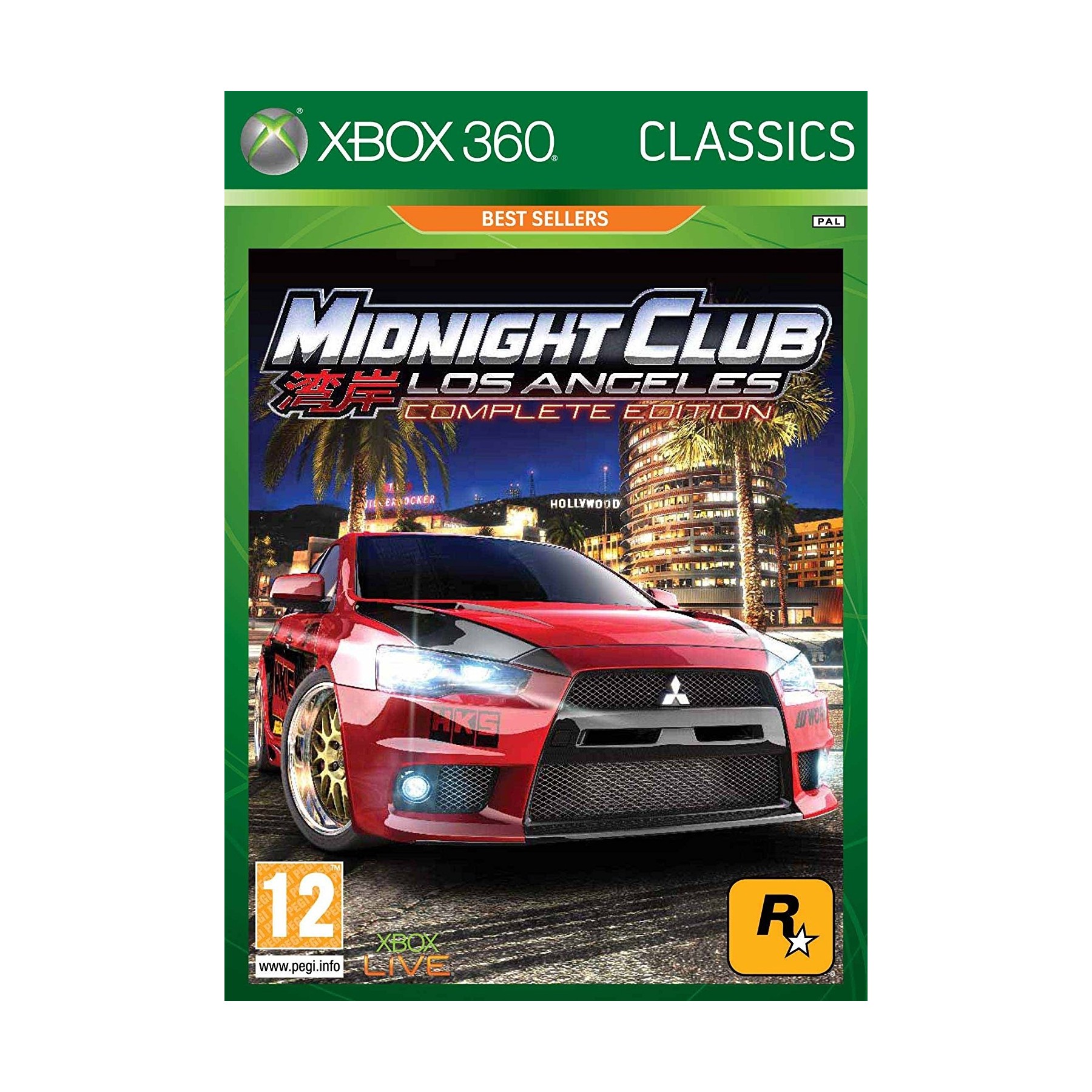 Midnight Club: Los Angeles Complete Edition Classics, Juego para Consola Microsoft XBOX 360