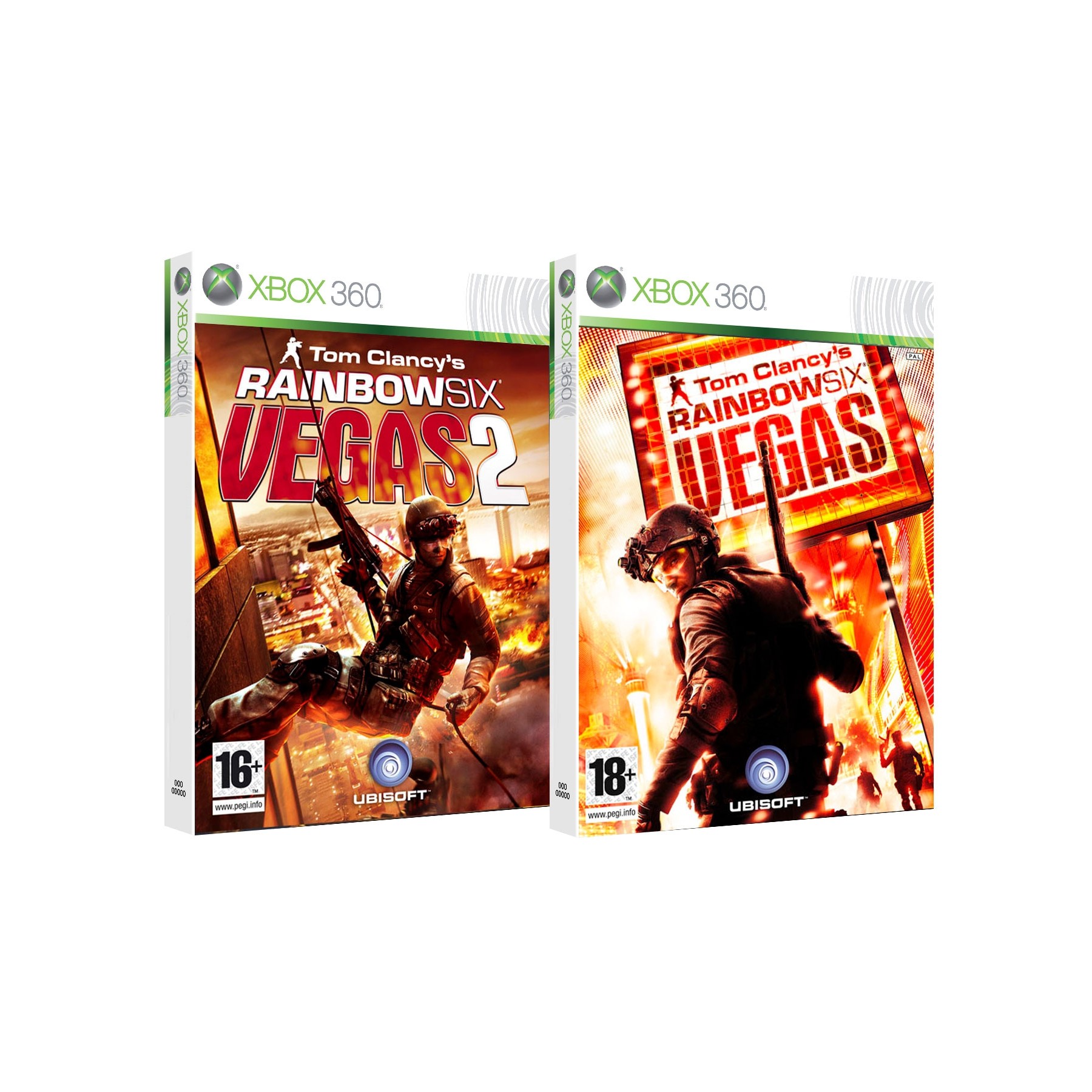 Compilation Rainbow Six Vegas 1 + 2