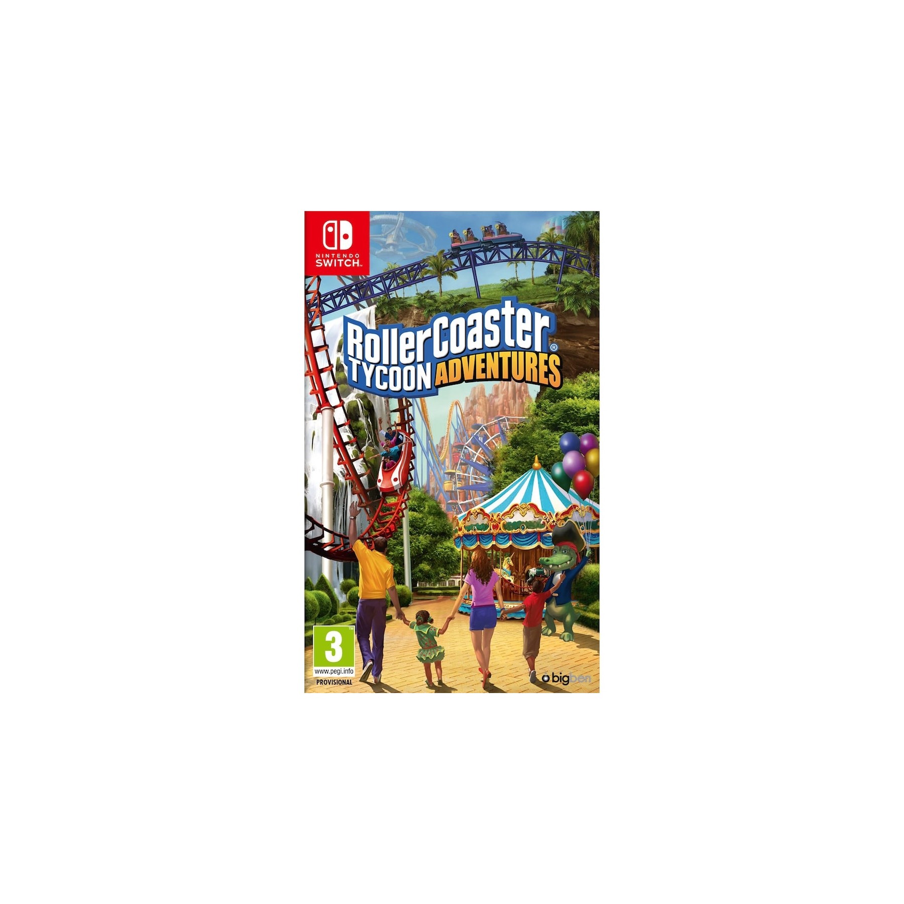 Roller Coaster Tycoon, Juego para Consola Nintendo Switch
