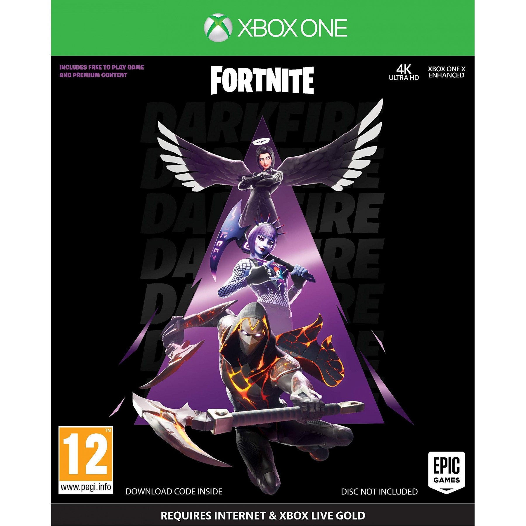 Fortnite: Darkfire Bundle, Juego para Consola Microsoft XBOX One