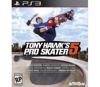 Tony Hawk's Pro Skater 5, Juego para Consola Sony PlayStation 3 PS3