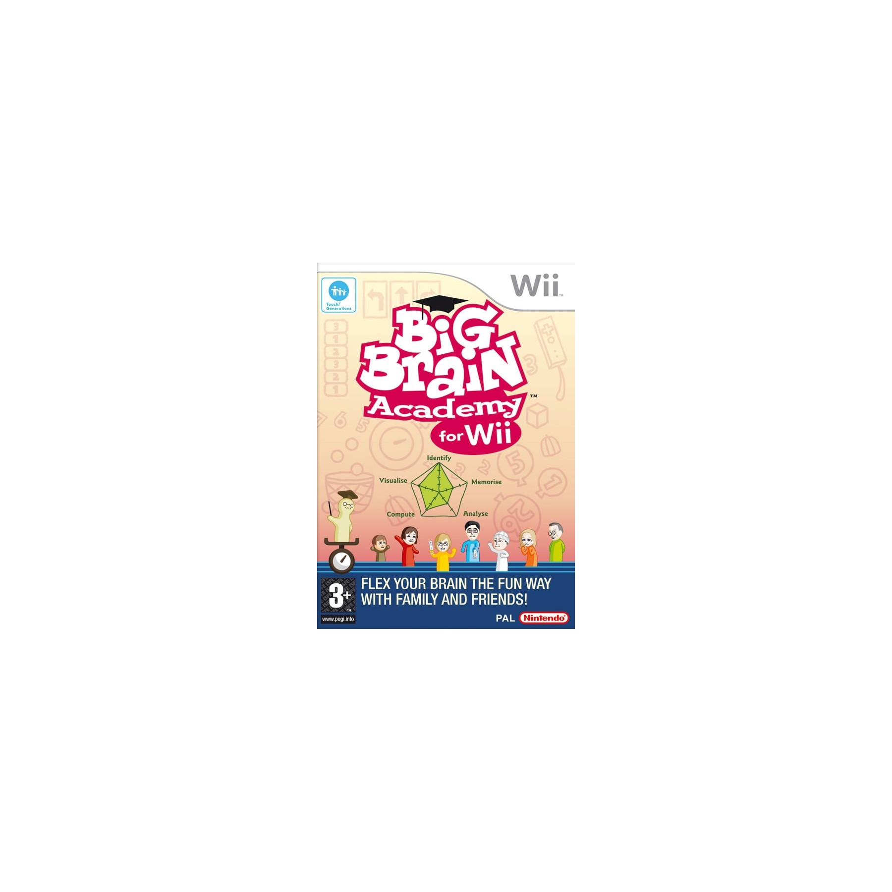 Big Brain Academy: Wii Degree, Juego para Consola Nintendo Wii