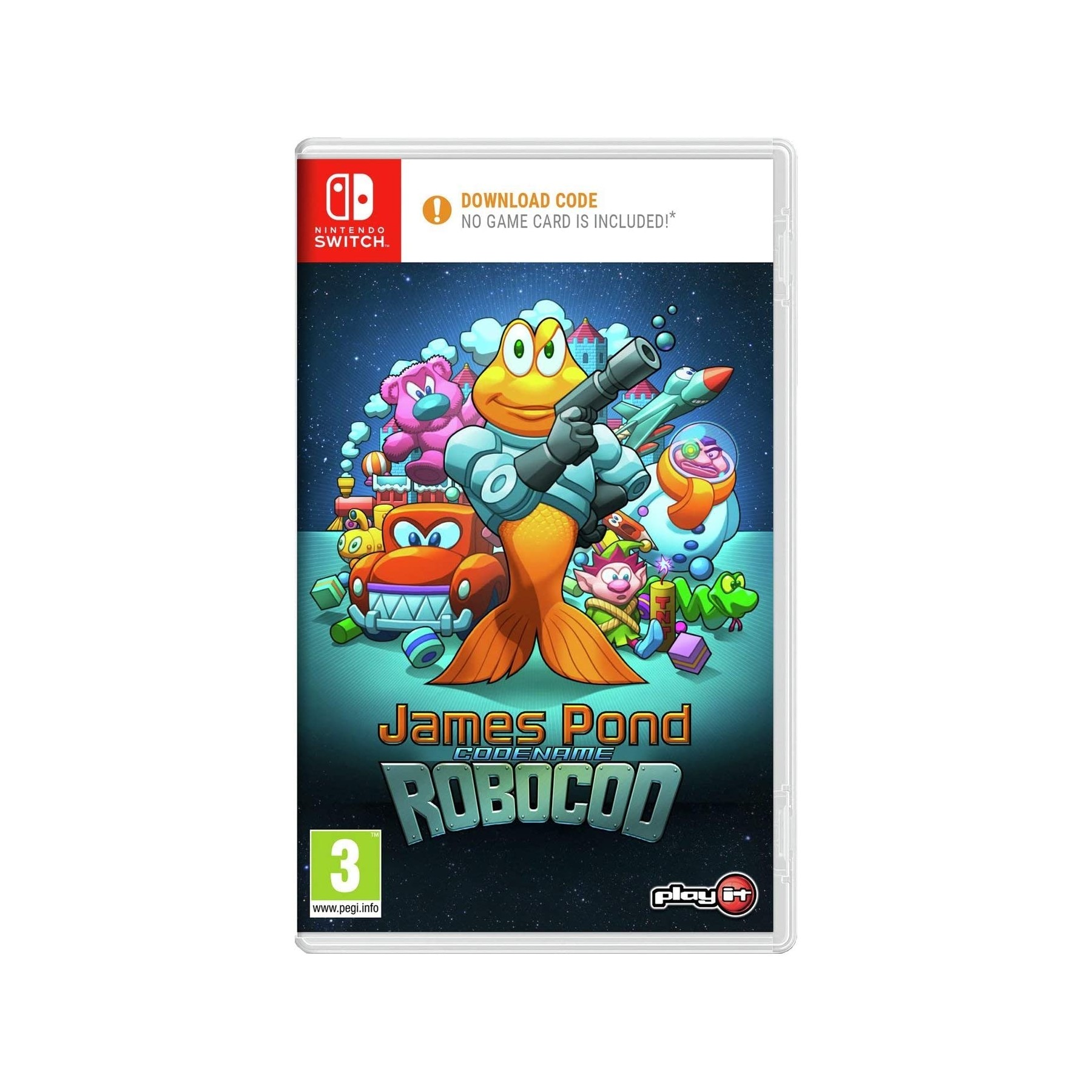 James Pond 2 Operation Robocod (Code in a Box)