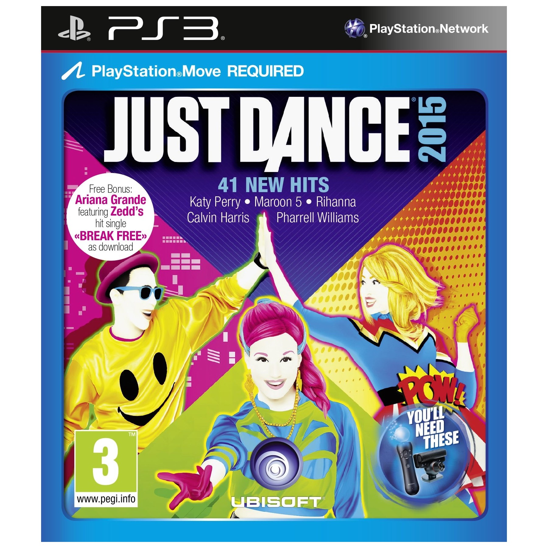 Just Dance 2015 (Italian Box - EFIGS In Game)