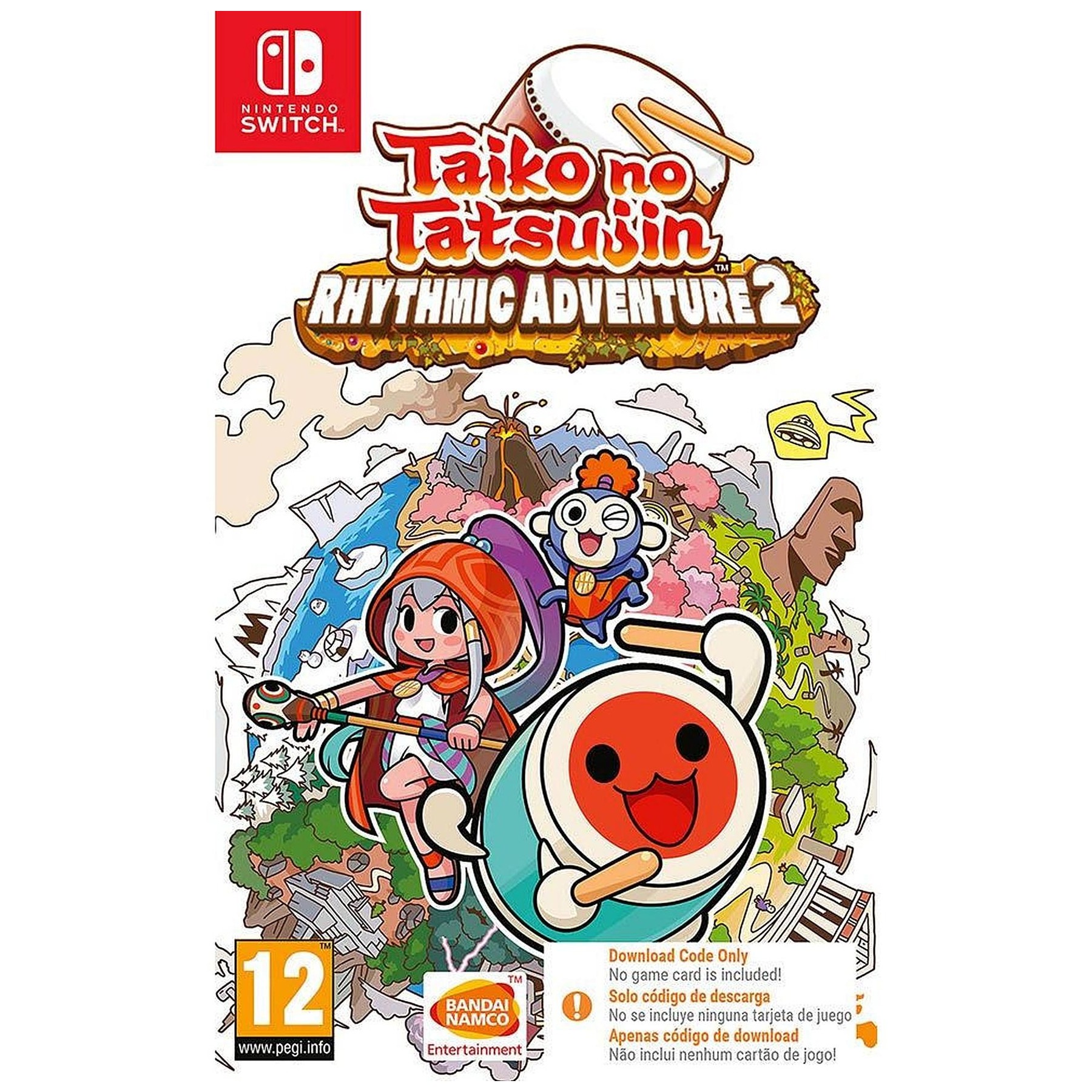 Taiko no Tatsujin: Rhythmic Adventure Pack 2, Juego para Consola Nintendo Switch