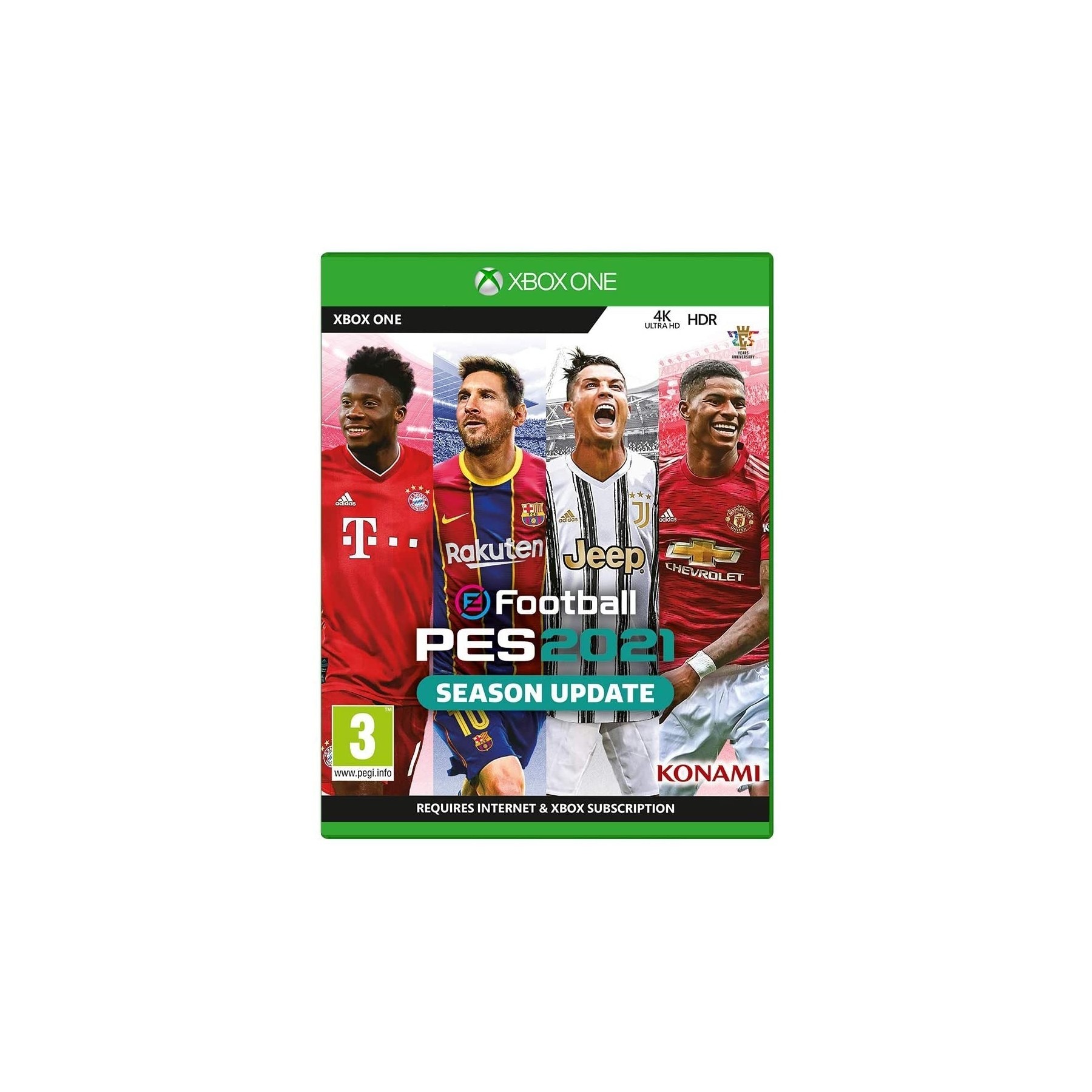 eFootball PES 2021 Season Update, Juego para Consola Microsoft XBOX One