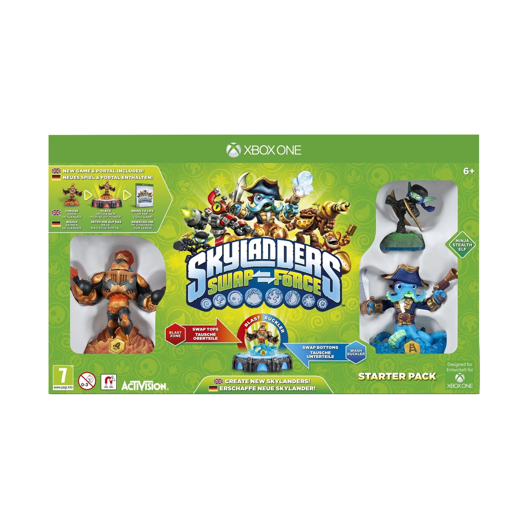 Skylanders: Swap Force Starter Pack /Xbox One, Juego para Consola Microsoft XBOX One