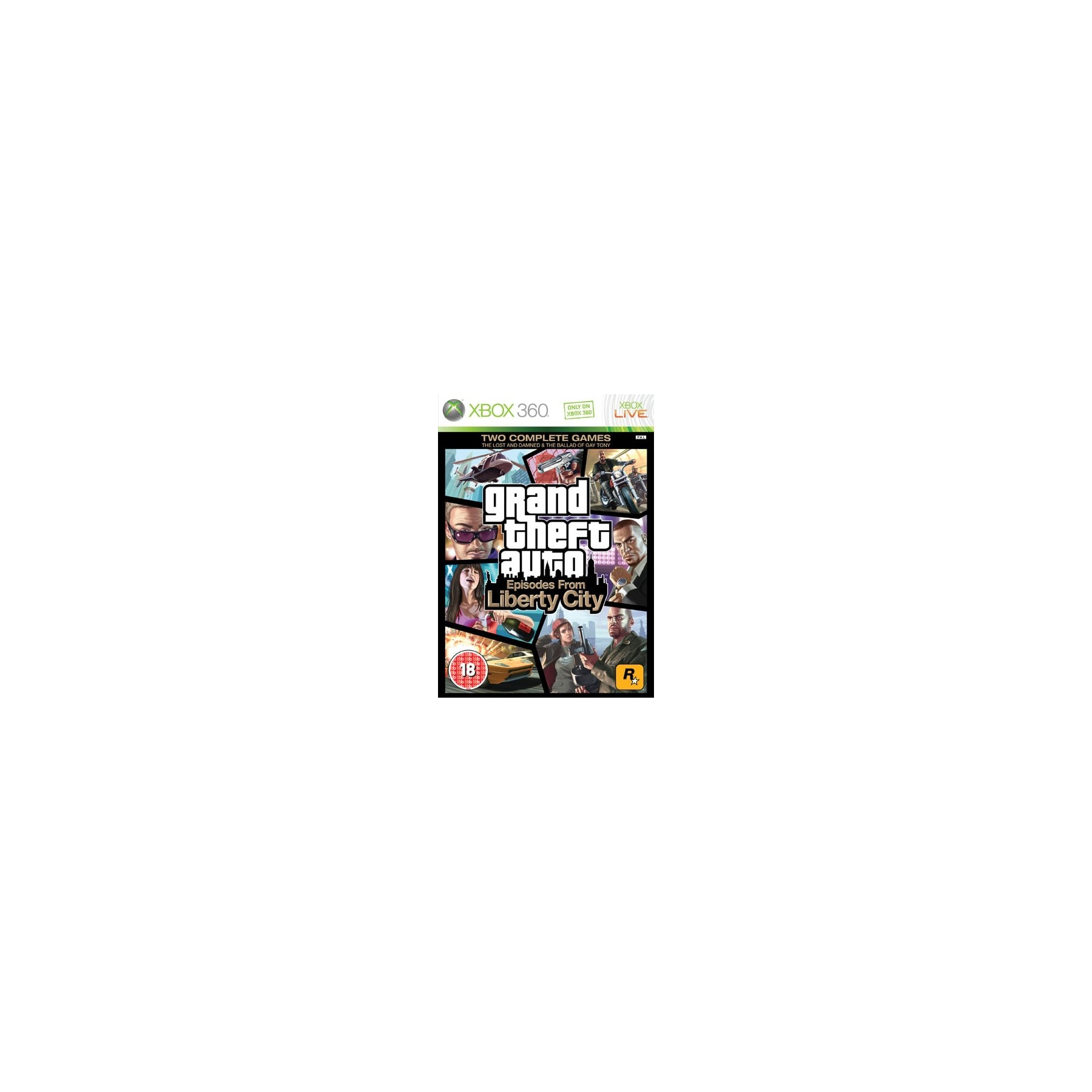 Grand Theft Auto: Episodes from Liberty City (GTA), Juego para Consola Microsoft XBOX 360