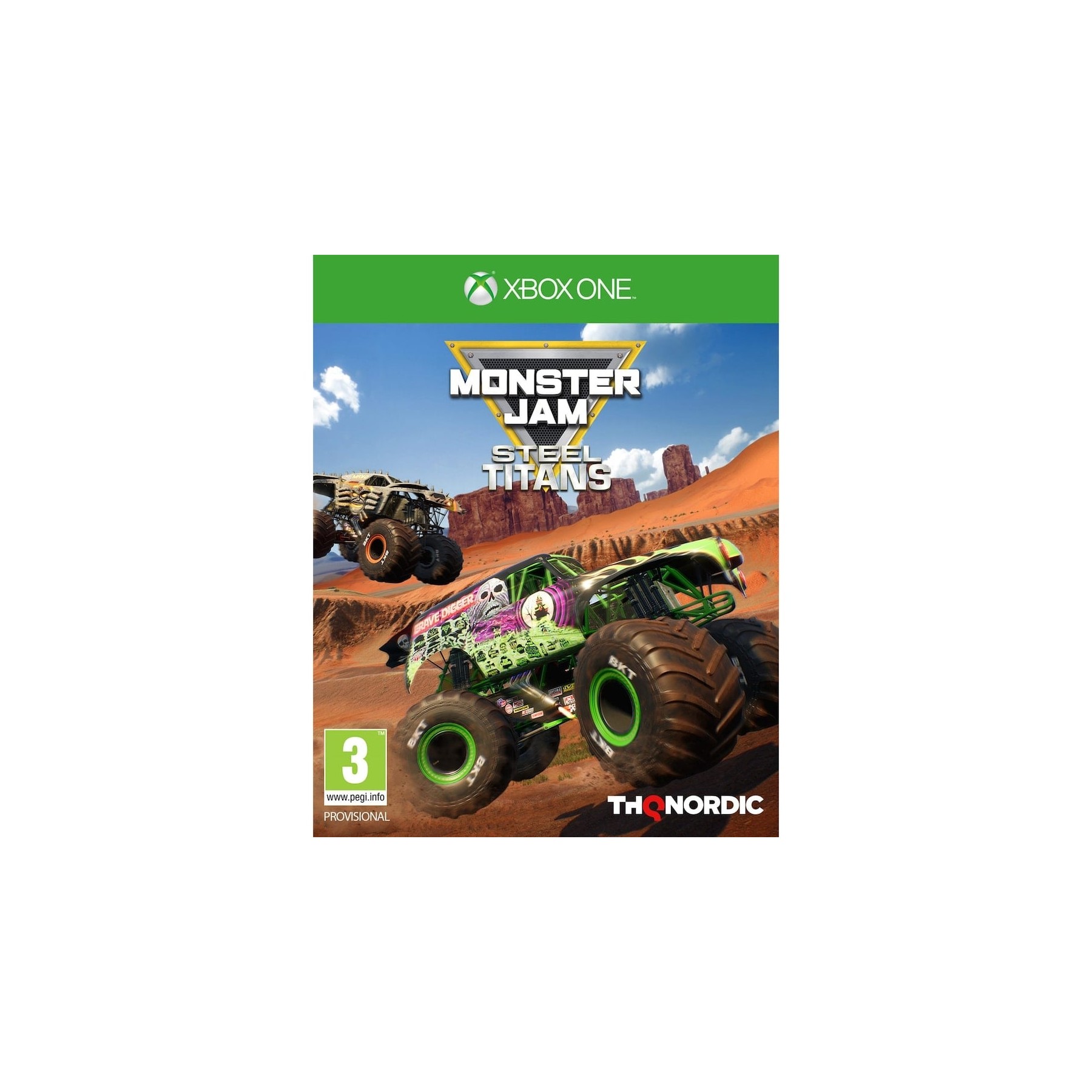 Monster Jam Steel Titans Juego para Consola Microsoft XBOX One, PAL ESPAÑA