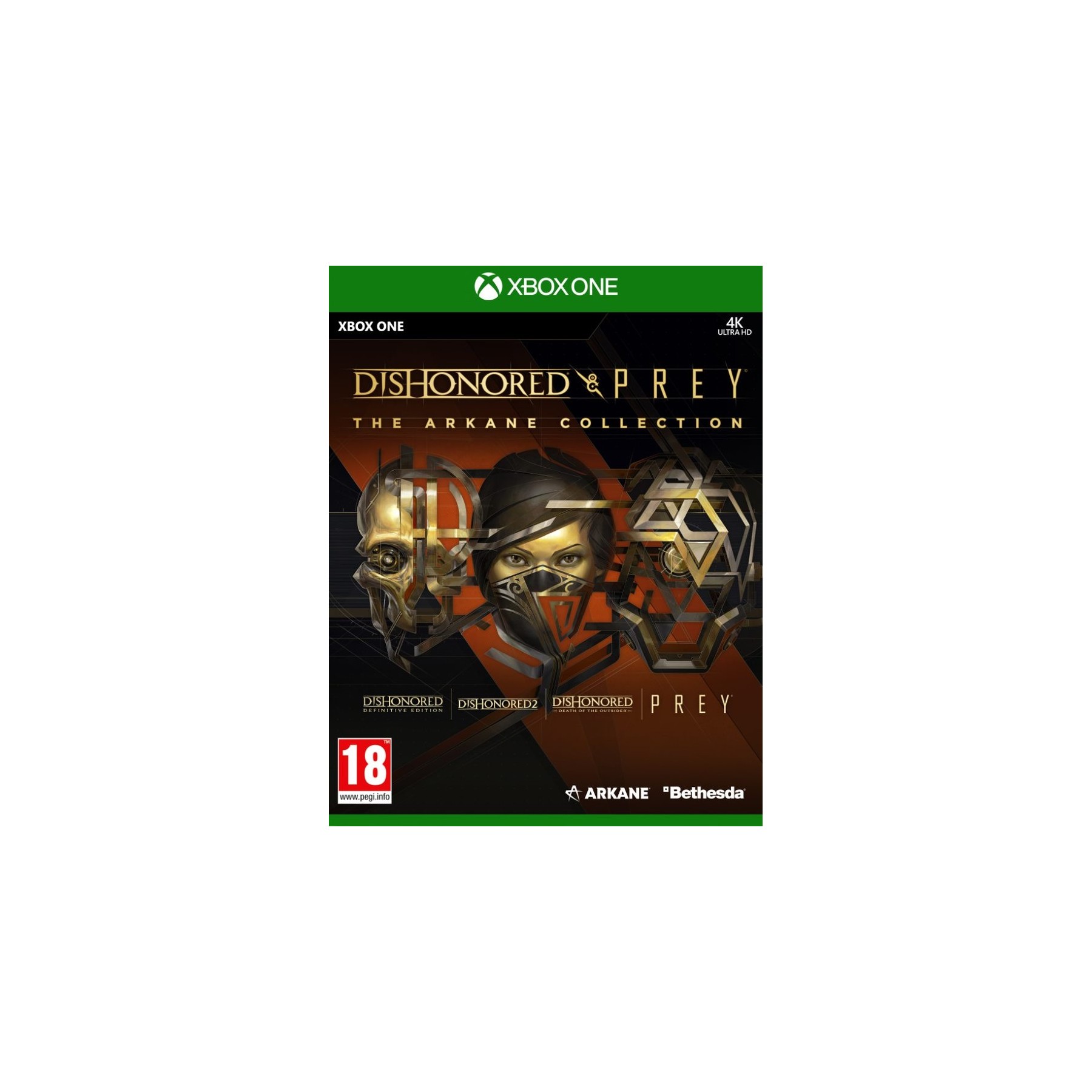 Dishonored and Prey: The Arkane Collection, Juego para Consola Microsoft XBOX One