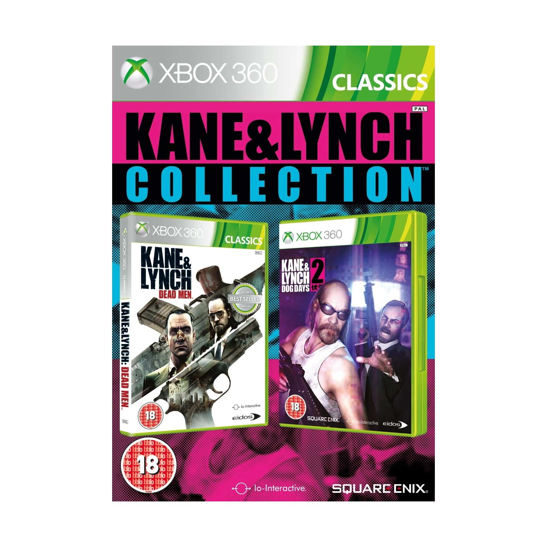 Kane & Lynch 1 & 2 Doublepack, Juego para Consola Microsoft XBOX 360