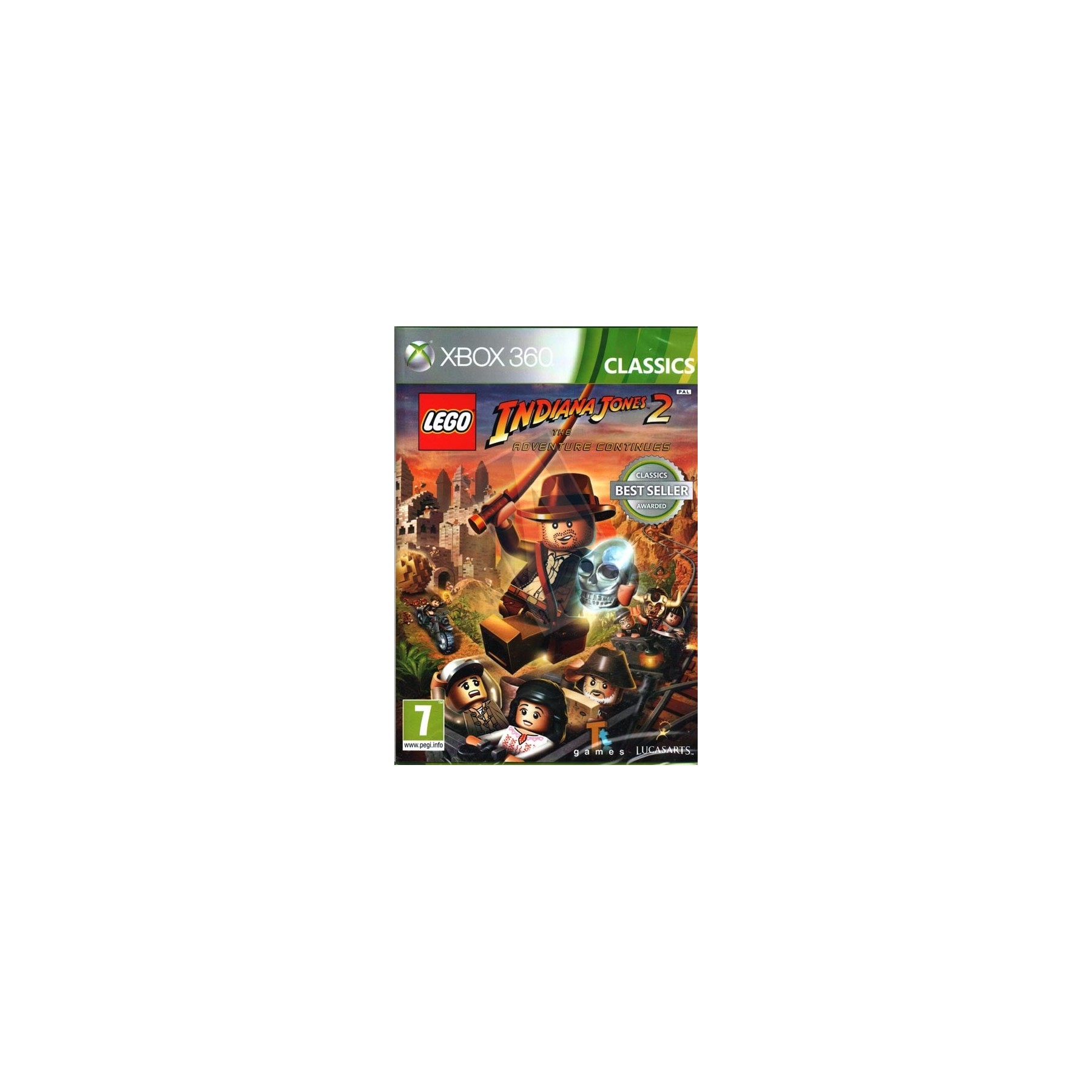 LEGO Indiana Jones 2: The Adventure Continues (Classic), Juego para Consola Microsoft XBOX 360
