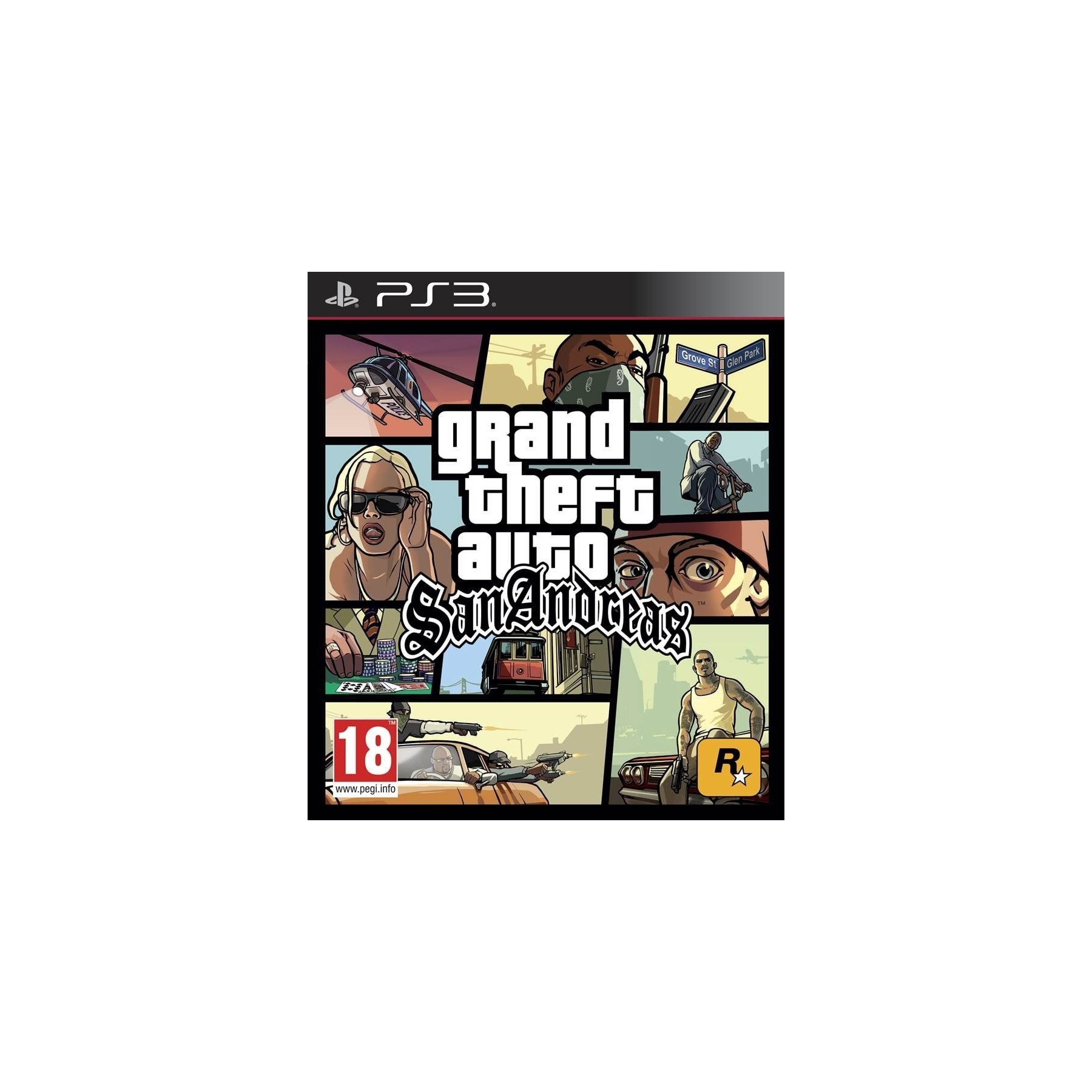 Grand Theft Auto: San Andreas (GTA), Juego para Consola Sony PlayStation 3 PS3