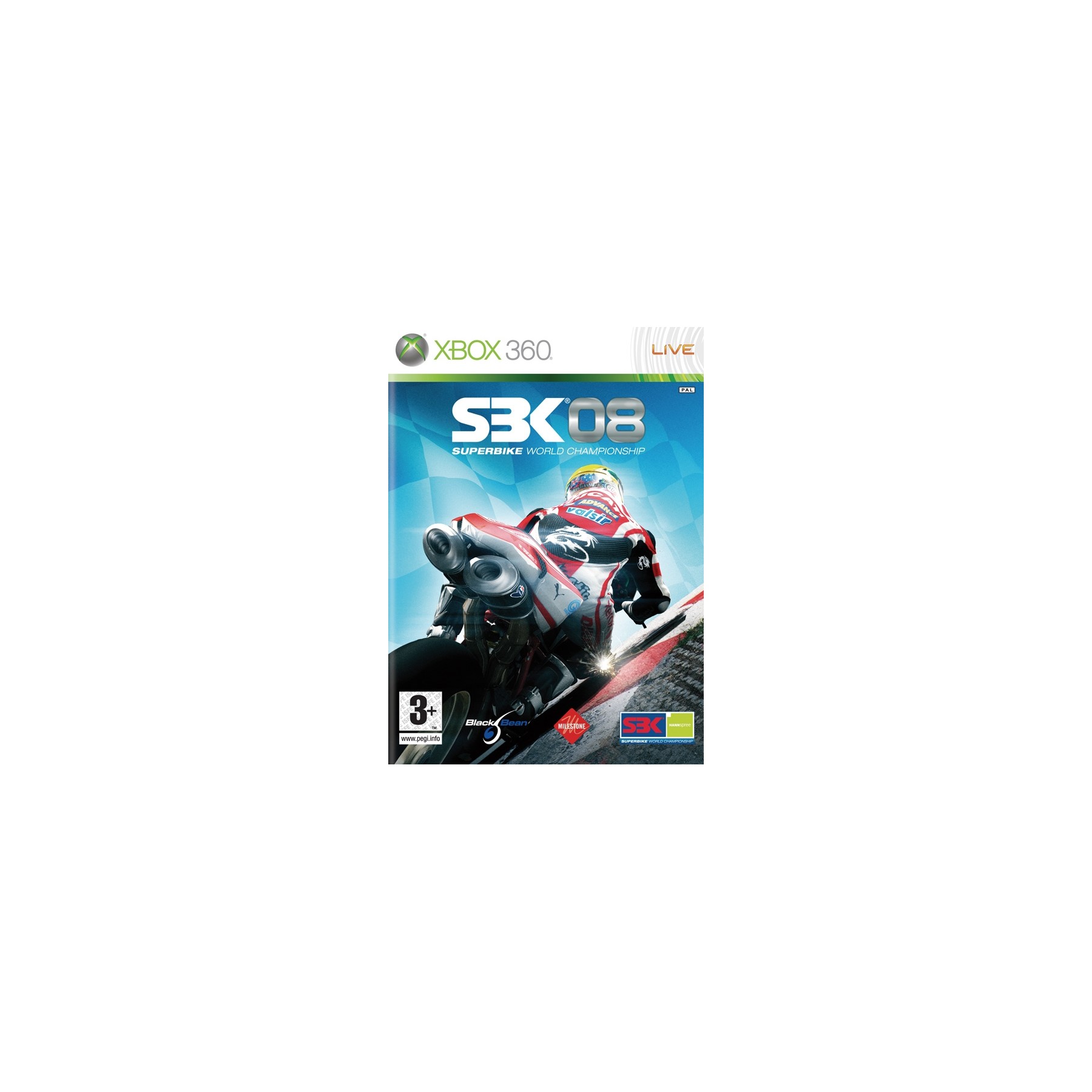 SBK-08 Superbike World Championship, Juego para Consola Microsoft XBOX 360