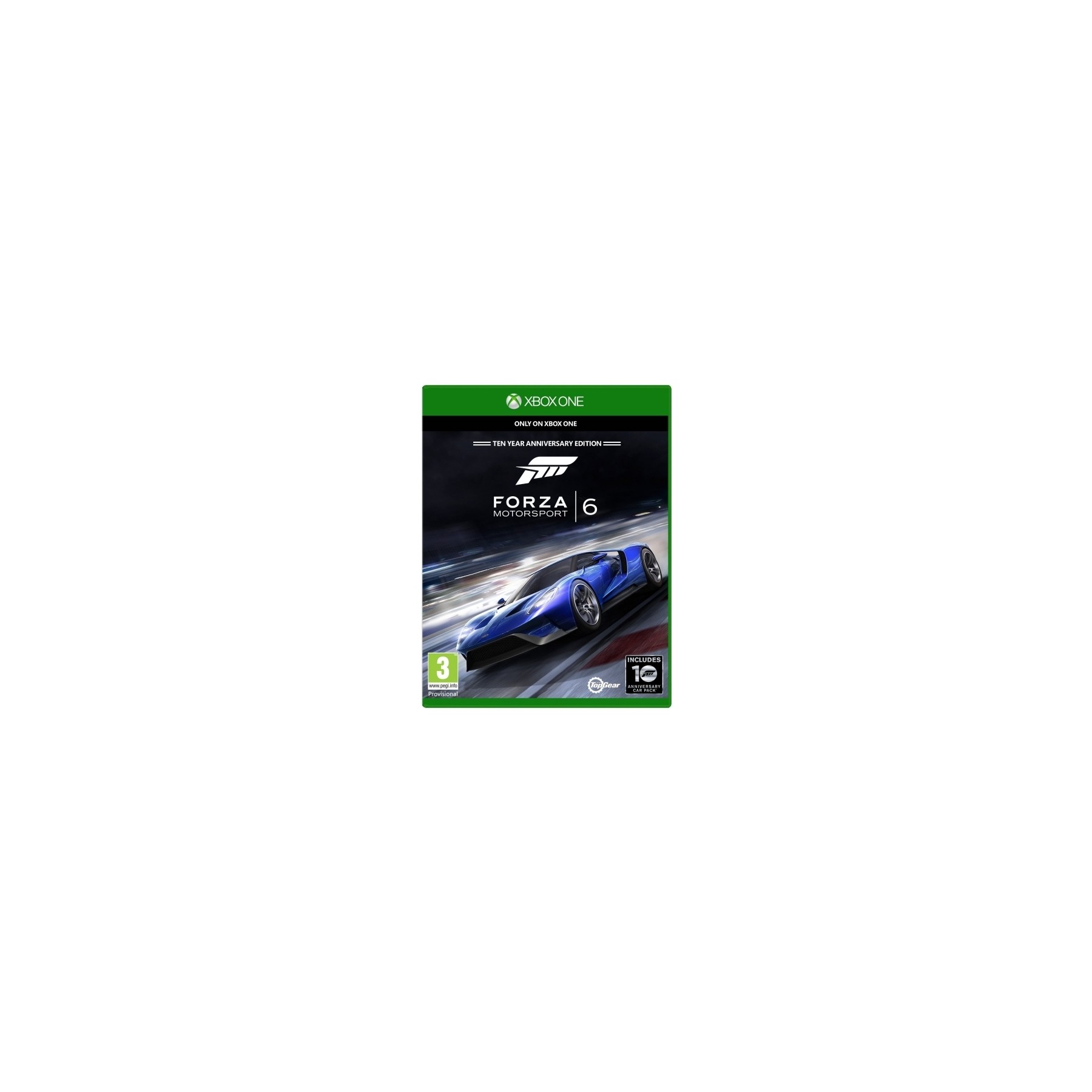 Forza Motorsport 6 Ten Year Anniversary Edition Juego para Consola Microsoft XBOX One