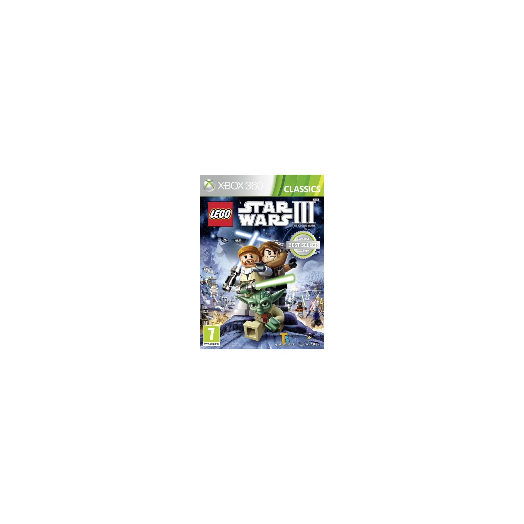 LEGO Star Wars III: Clone Wars (Classics), Juego para Consola Microsoft XBOX 360