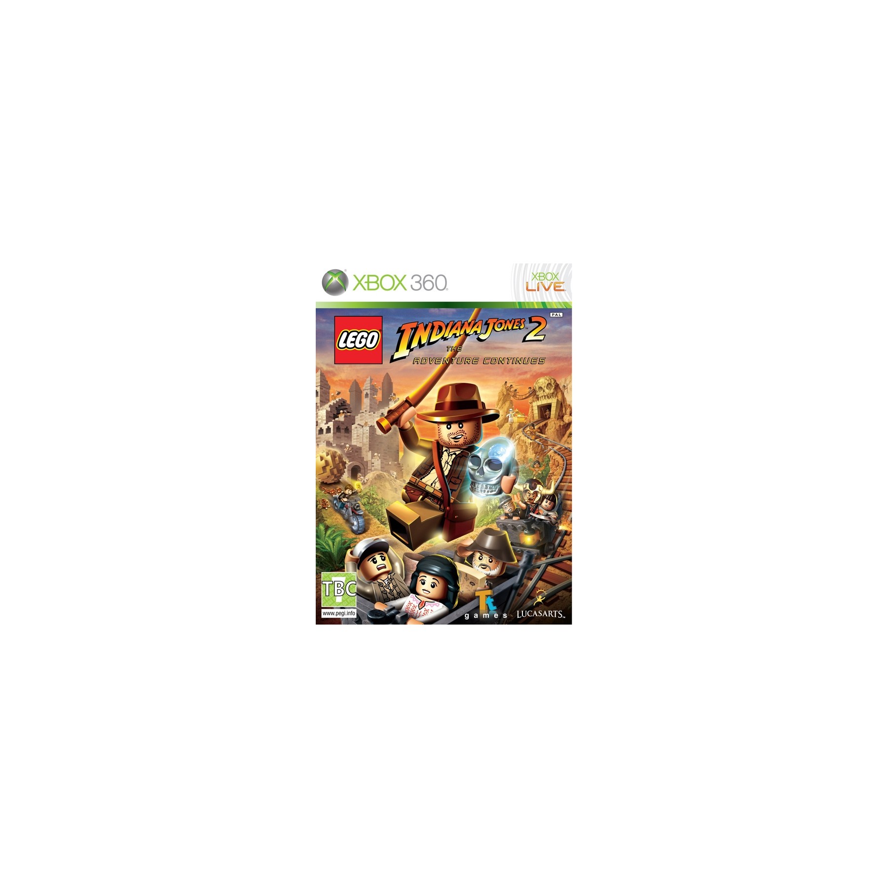 LEGO Indiana Jones 2: The Adventure Continues, Juego para Consola Microsoft XBOX 360