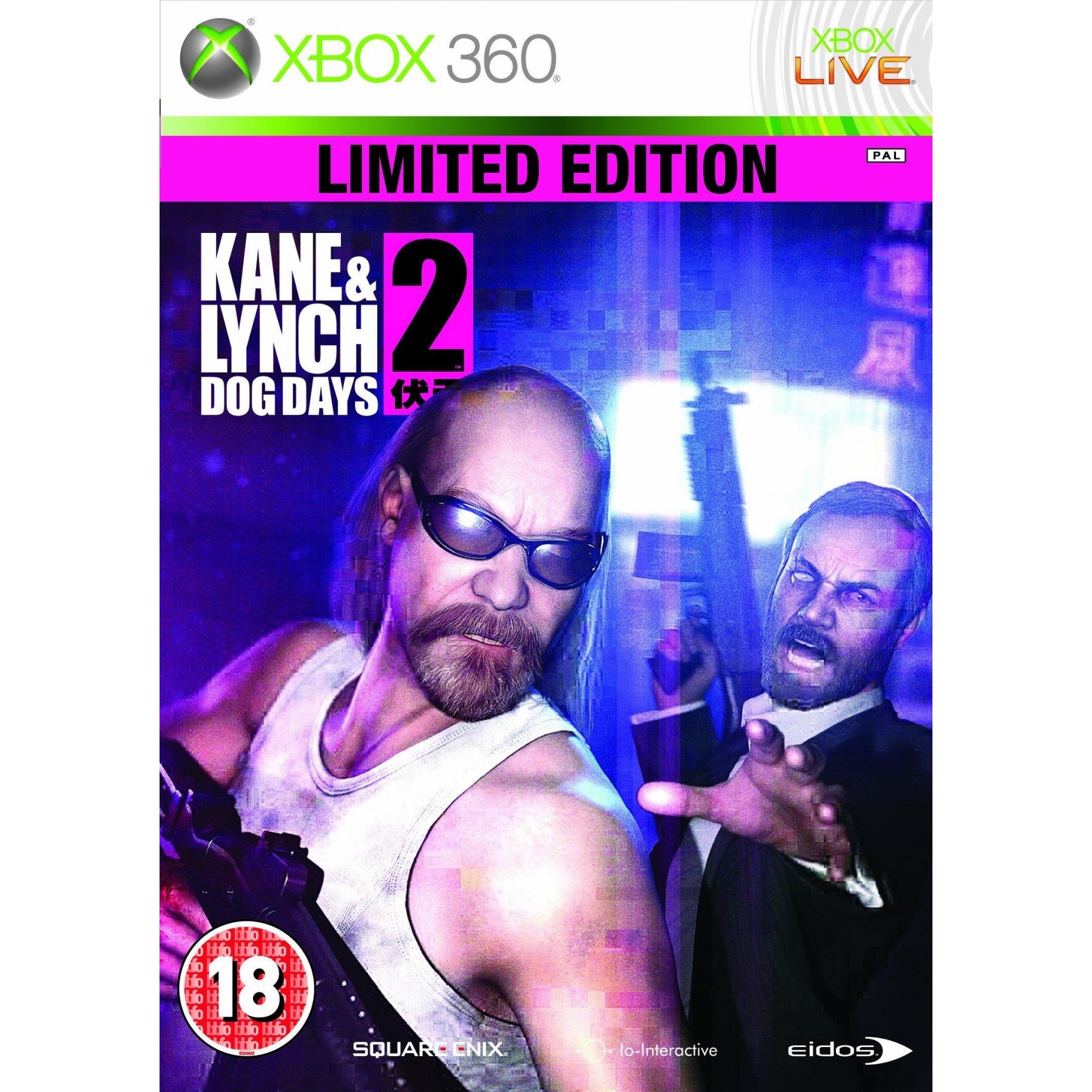 Kane & Lynch 2 Dog Days Limited Edition, Juego para Consola Microsoft XBOX 360
