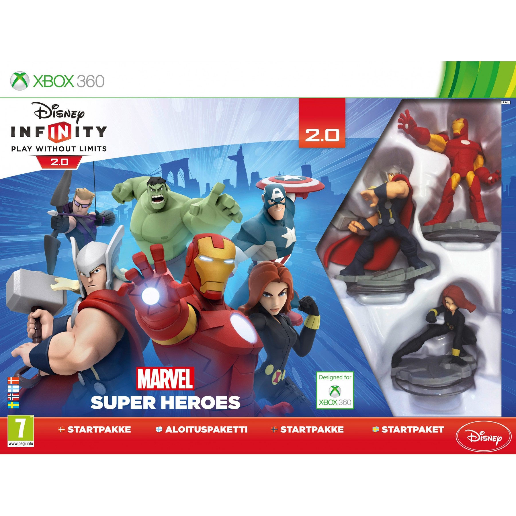 Disney Infinity 2.0: Marvel Super Heroes, Starter Pack, Juego para Consola Microsoft XBOX 360