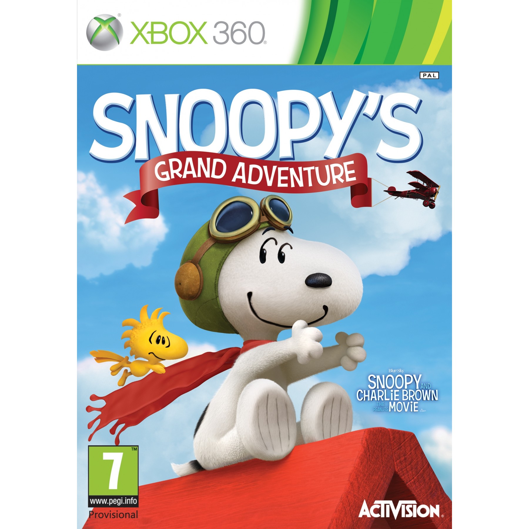 The Peanut Movie: Snoopy's Grand Adventure, Juego para Consola Microsoft XBOX 360