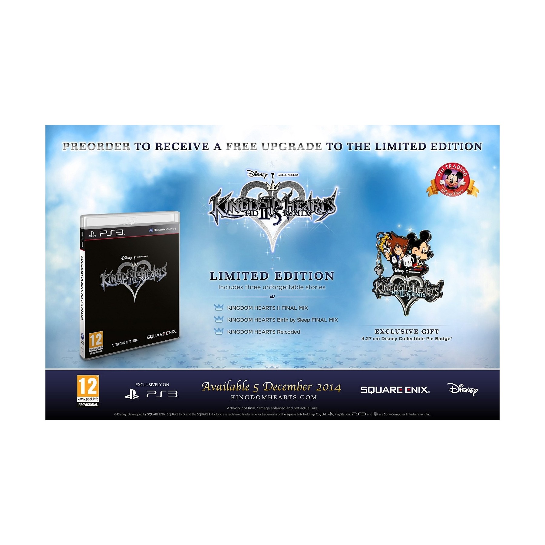 Kingdom Hearts HD 2.5 ReMIX - Limited Edition