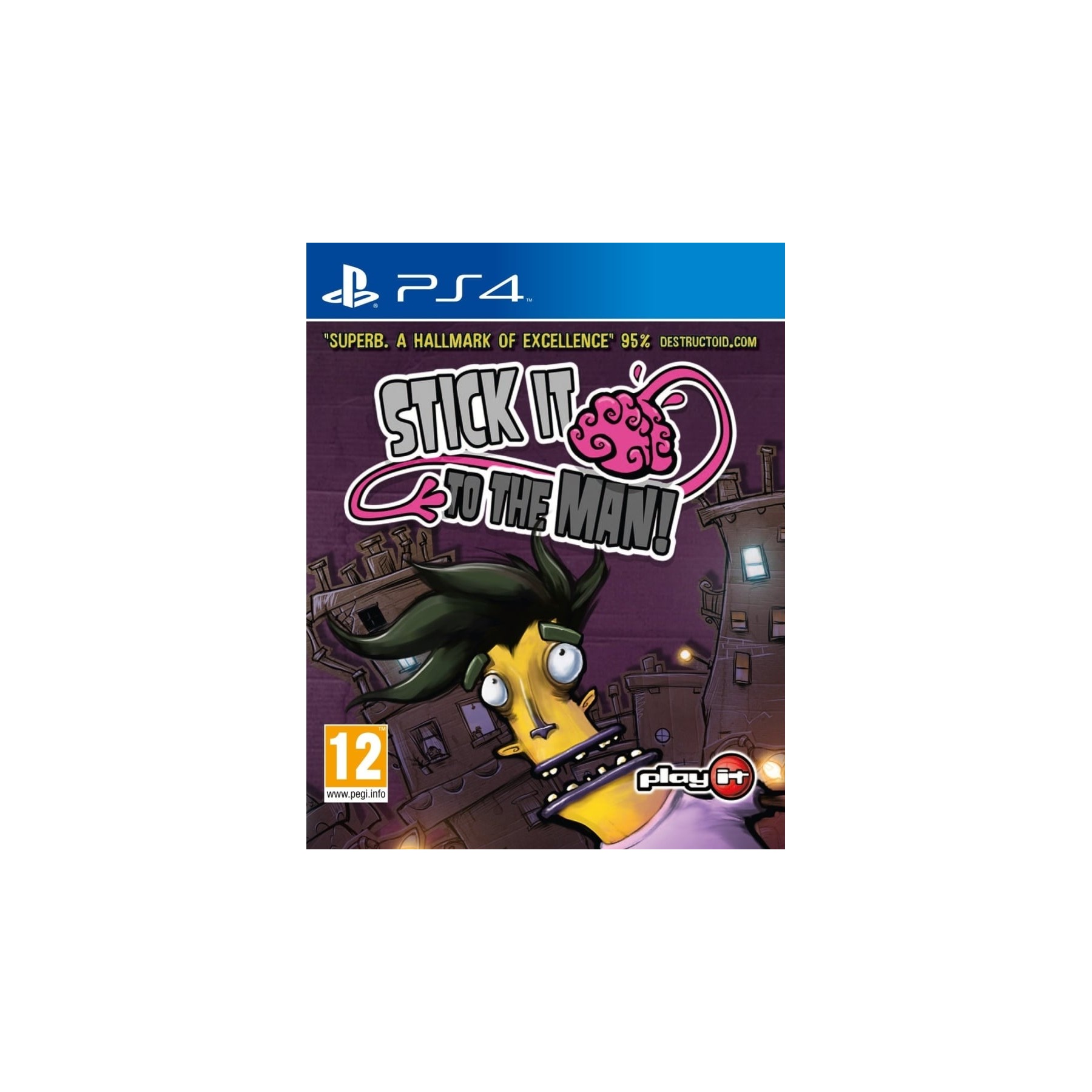 Stick It To The Man (PlayStation 4 PS4), Juego para Consola Sony PlayStation 4, PS4
