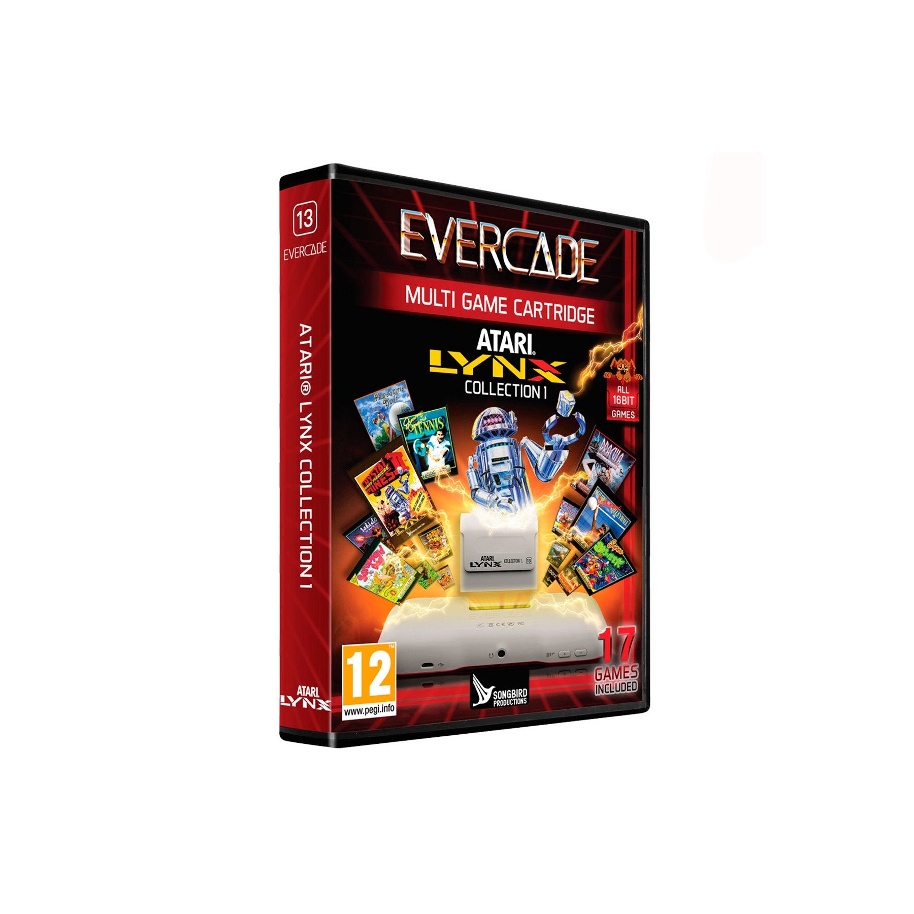 Evercade Lynx Collection 1 Cartridge, Juego para Consola Blaze TAB Plus [ PAL ESPAÑA ]