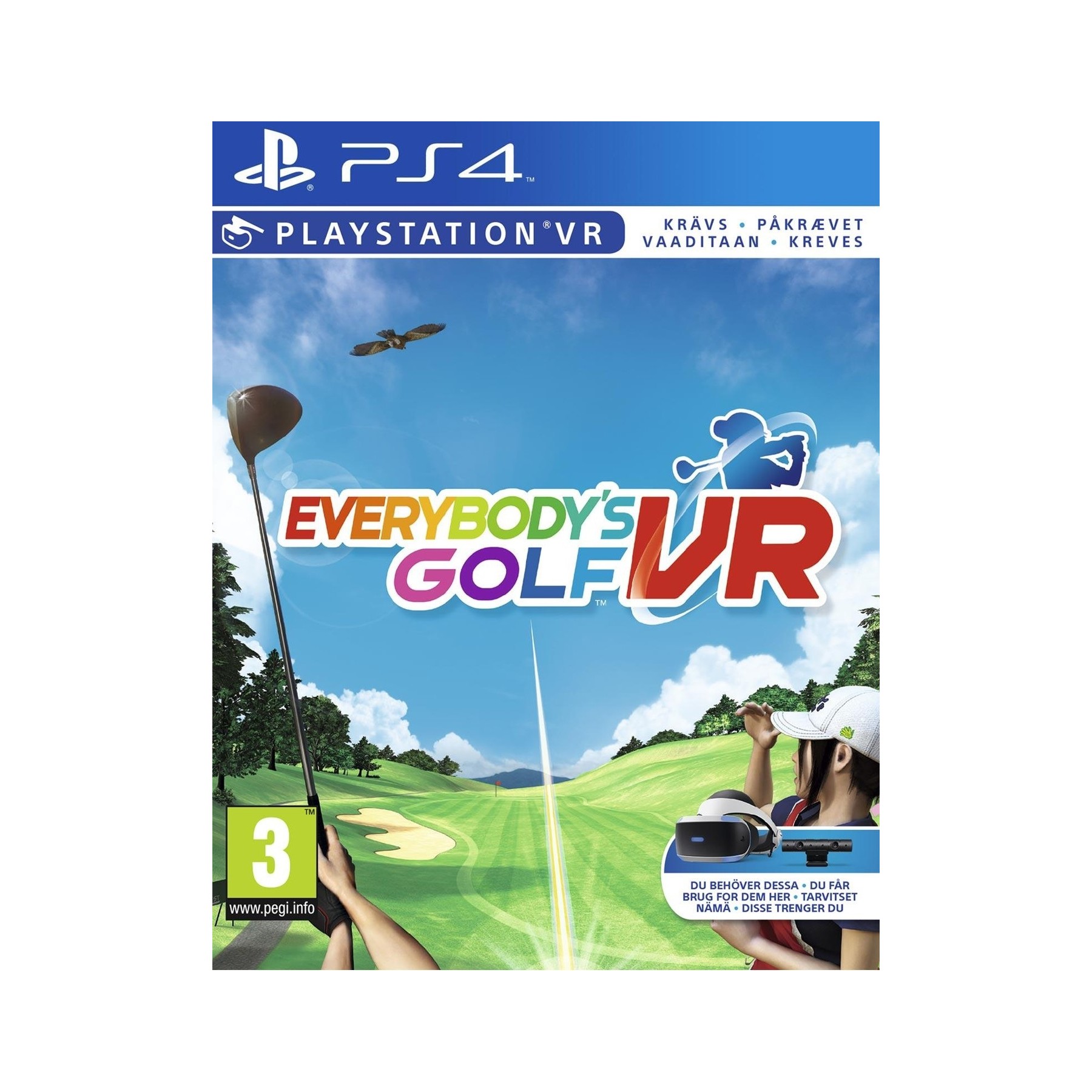 Everybody's Golf (PSVR), Juego para Consola Sony PlayStation 4, PS4