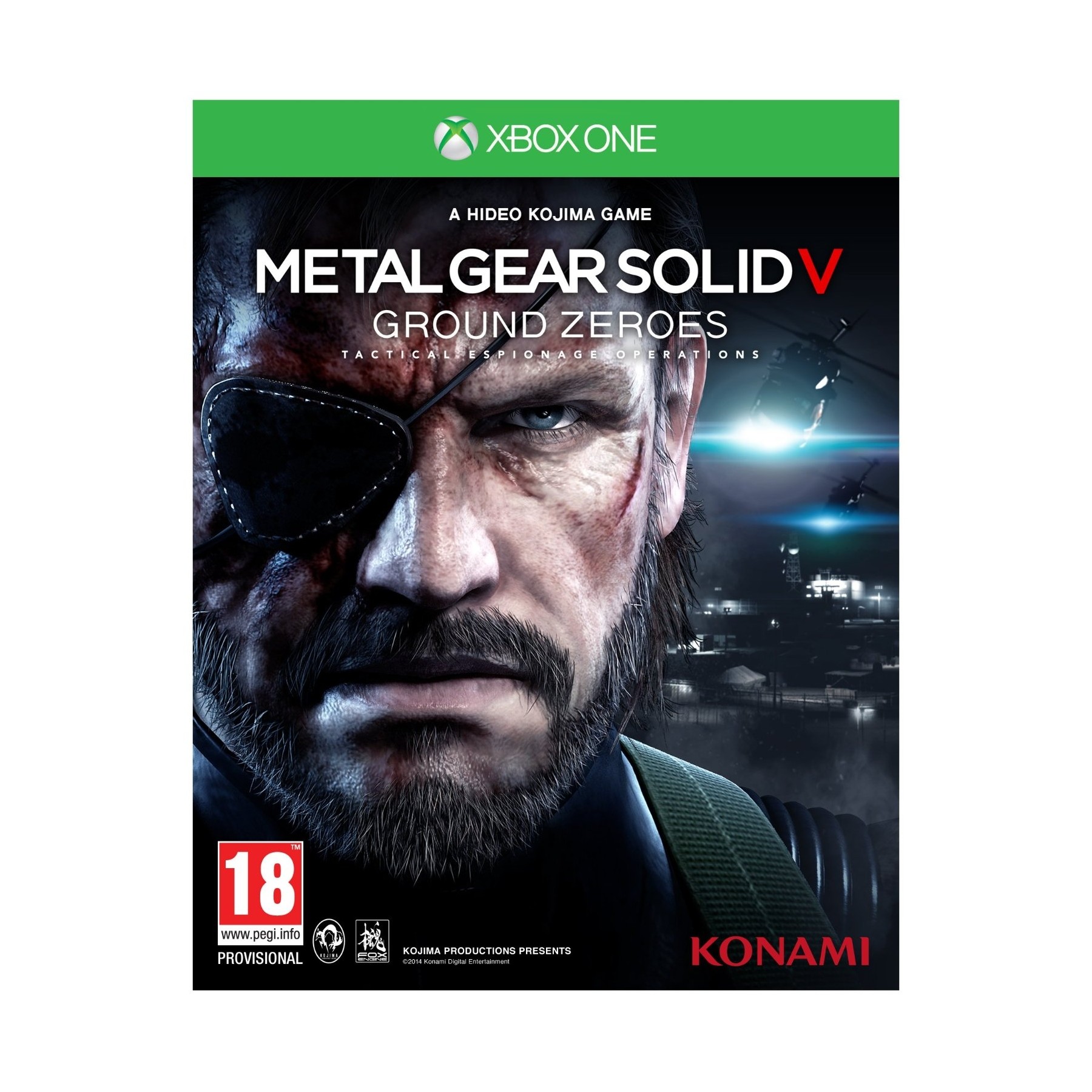 Metal Gear Solid: Ground Zeroes, Juego para Consola Microsoft XBOX One