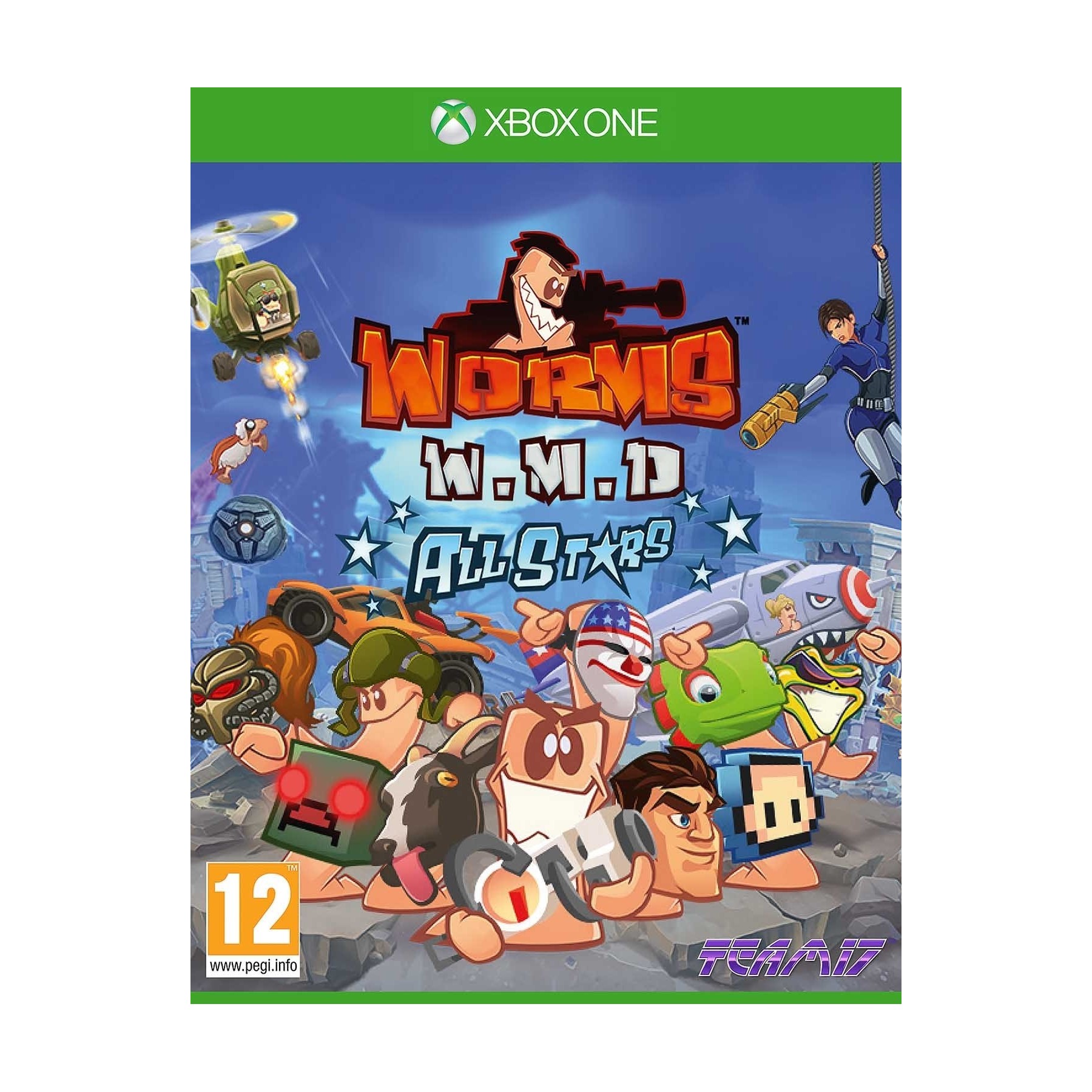 Worms: W.M.D. All Stars, Juego para Consola Microsoft XBOX One