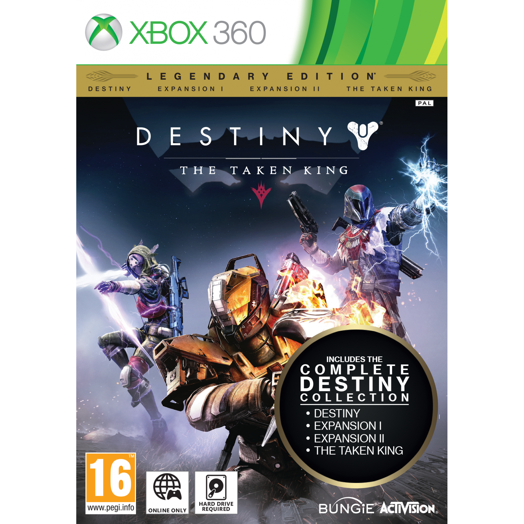 Destiny: The Taken King, Legendary Edition, Juego para Consola Microsoft XBOX 360
