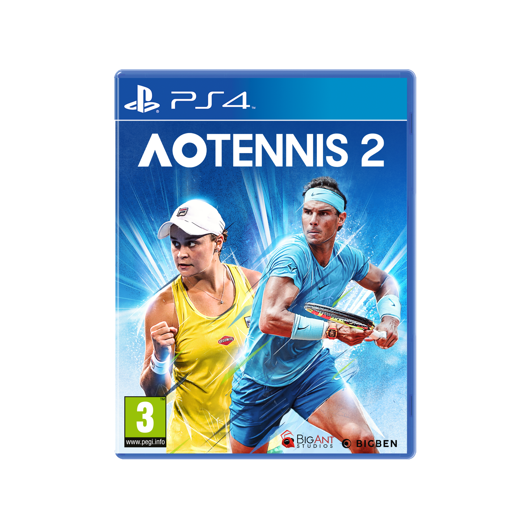 AO Tennis 2, Juego para Consola Sony PlayStation 4, PS4