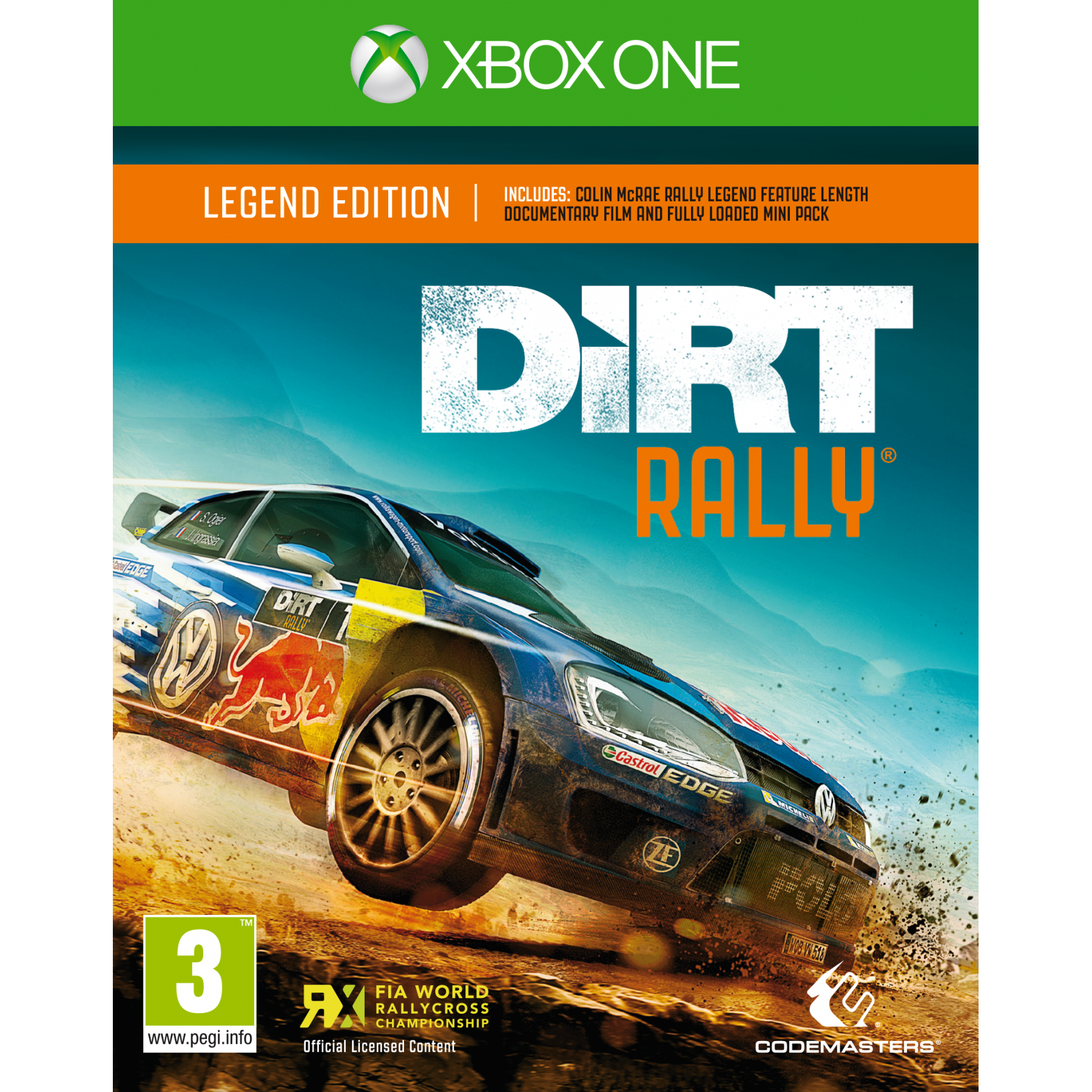 DiRT Rally (Legend Edition), Juego para Consola Microsoft XBOX One
