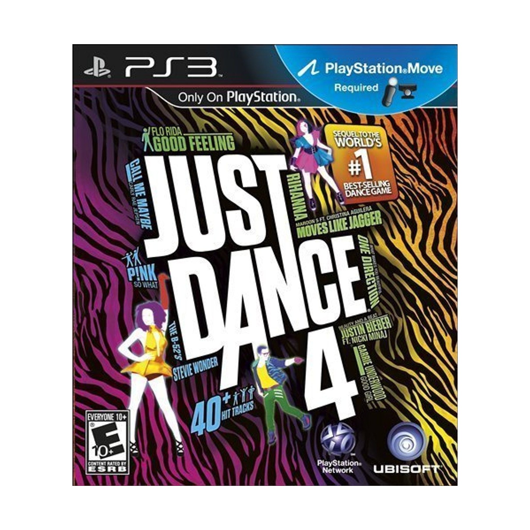 Just Dance 4 (PlayStation Move), Juego para Consola Sony PlayStation 3 PS3