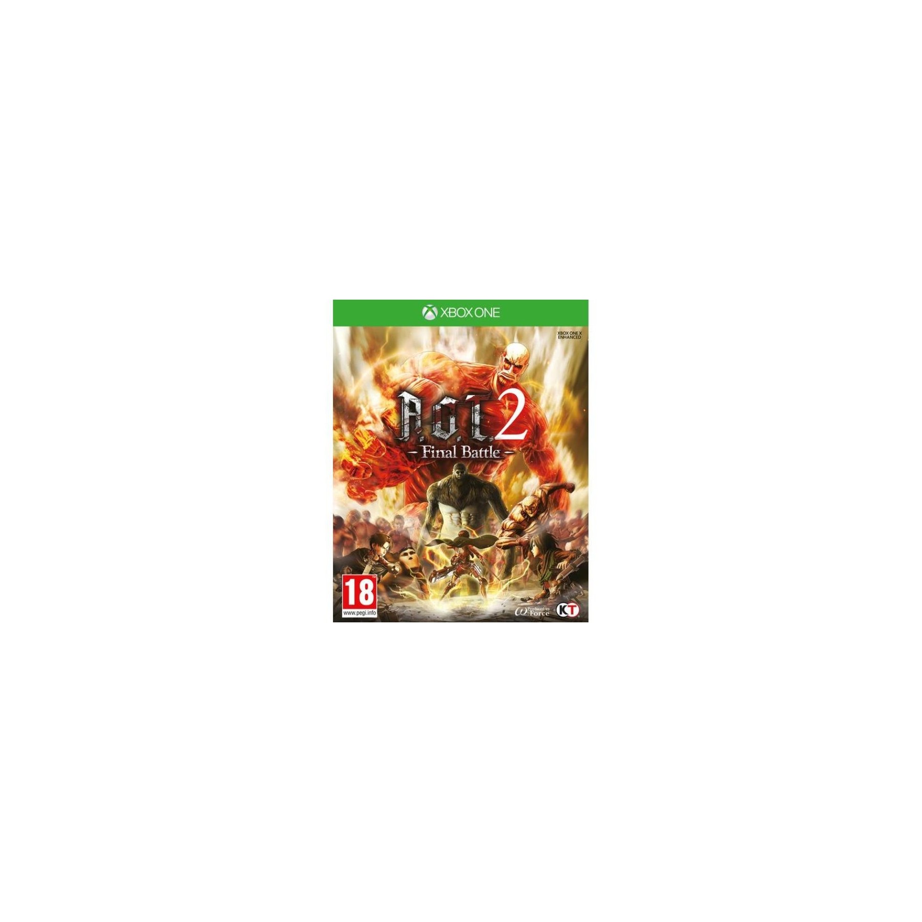 Attack on Titan 2 (A.O.T. 2) Final Battle, Juego para Consola Microsoft XBOX One