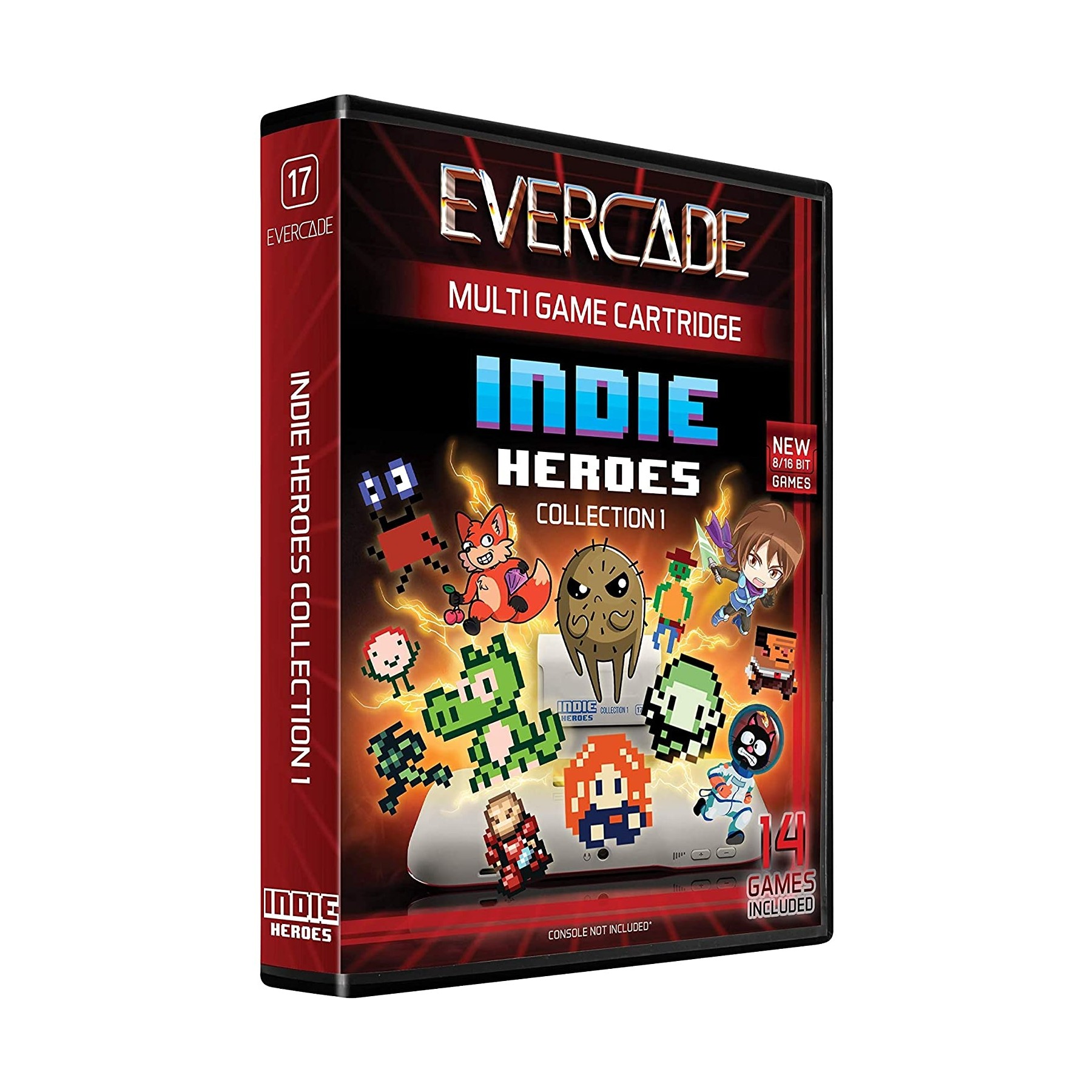 Evercade Indie Heroes Collection 1 Cartridge, Juego para Consola Blaze TAB Plus [ PAL ESPAÑA ]