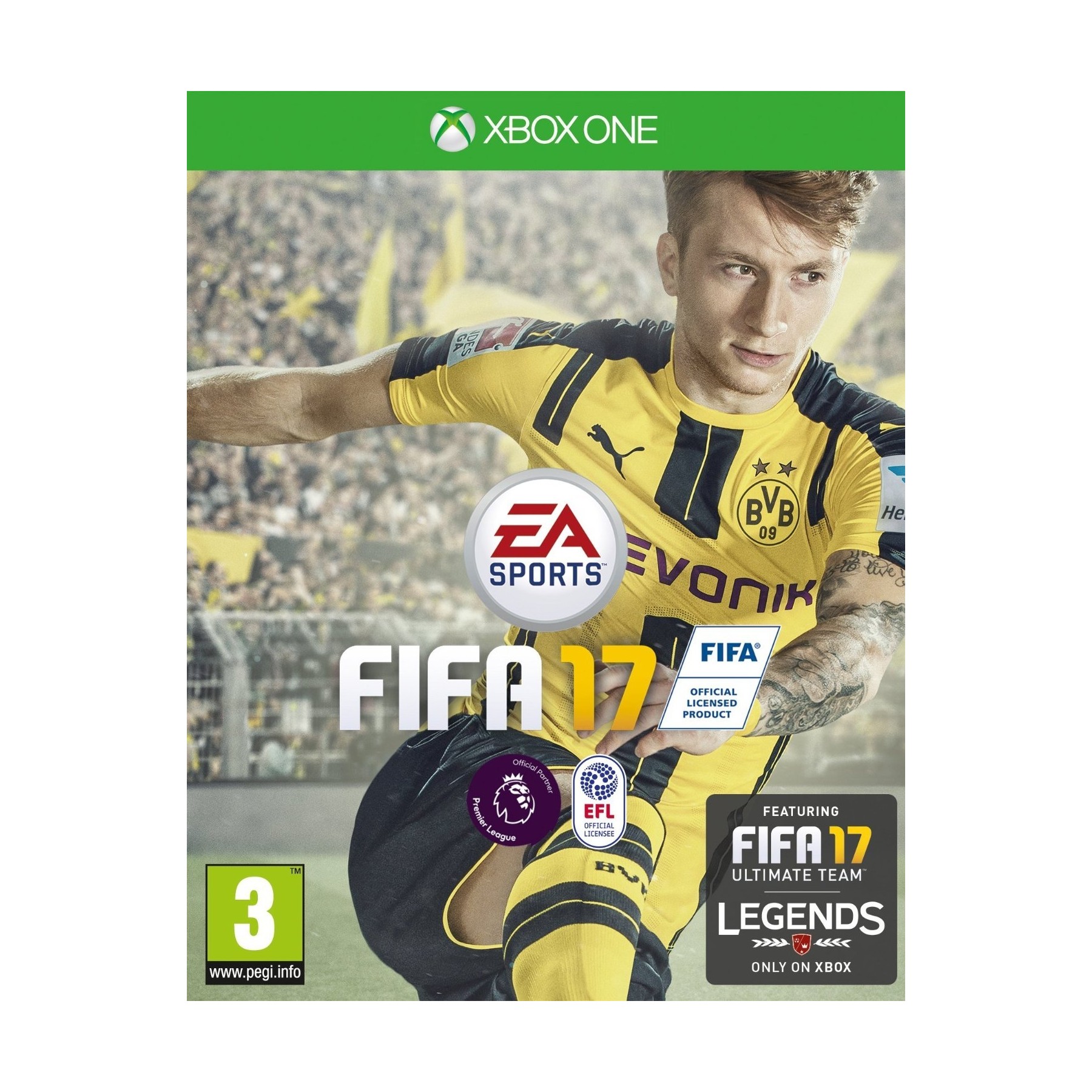 FIFA 17, Juego para Consola Microsoft XBOX One