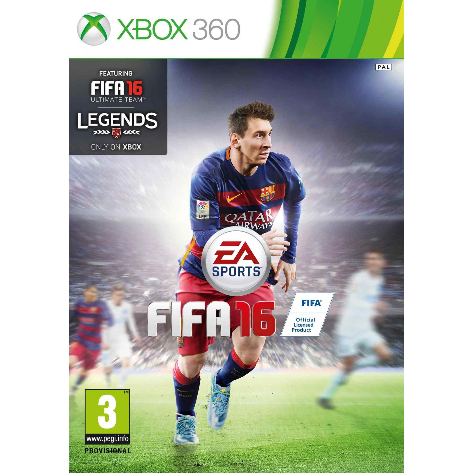 Fifa 16, Juego para Consola Microsoft XBOX 360