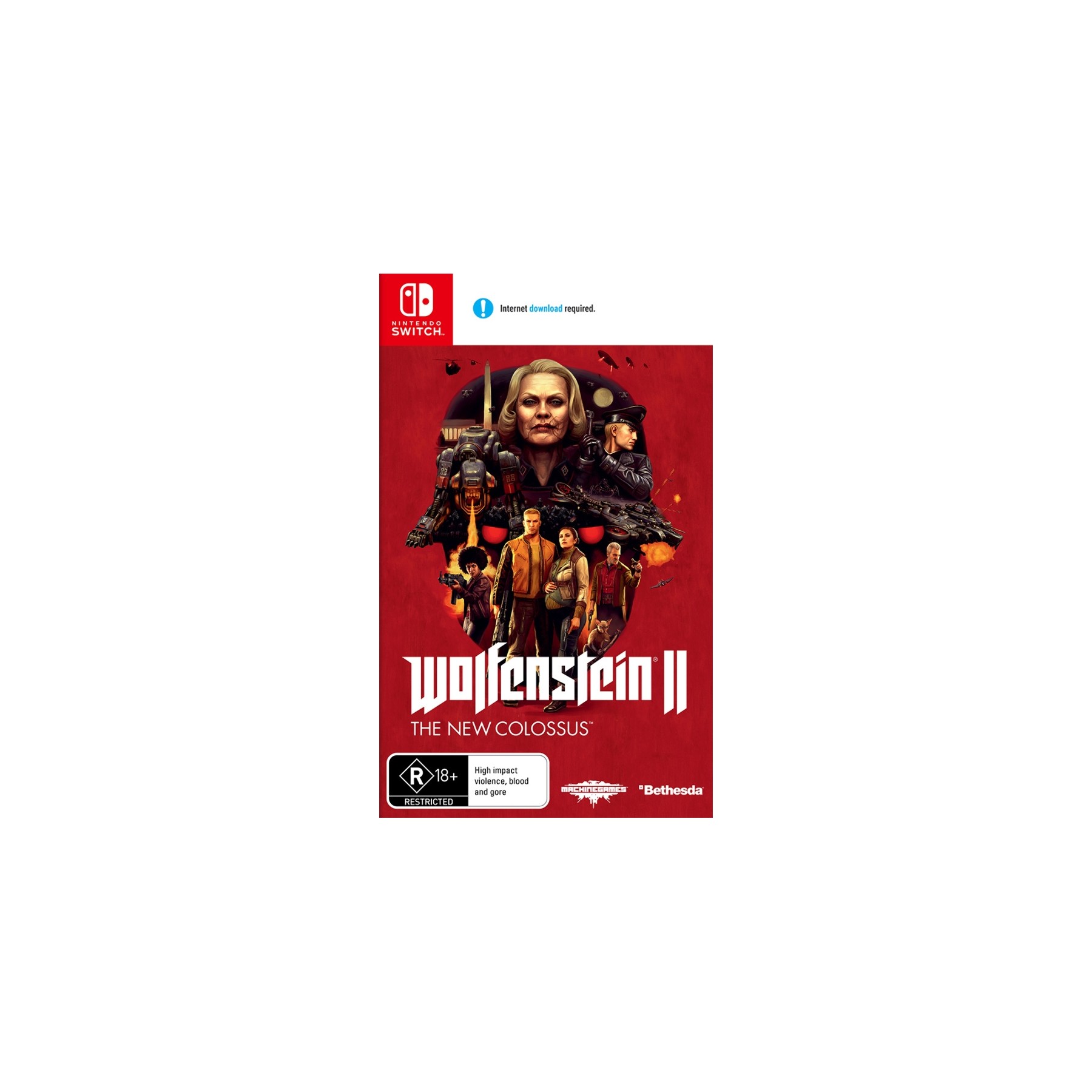 Wolfenstein 2: The New Colossus, Juego para Consola Nintendo Switch