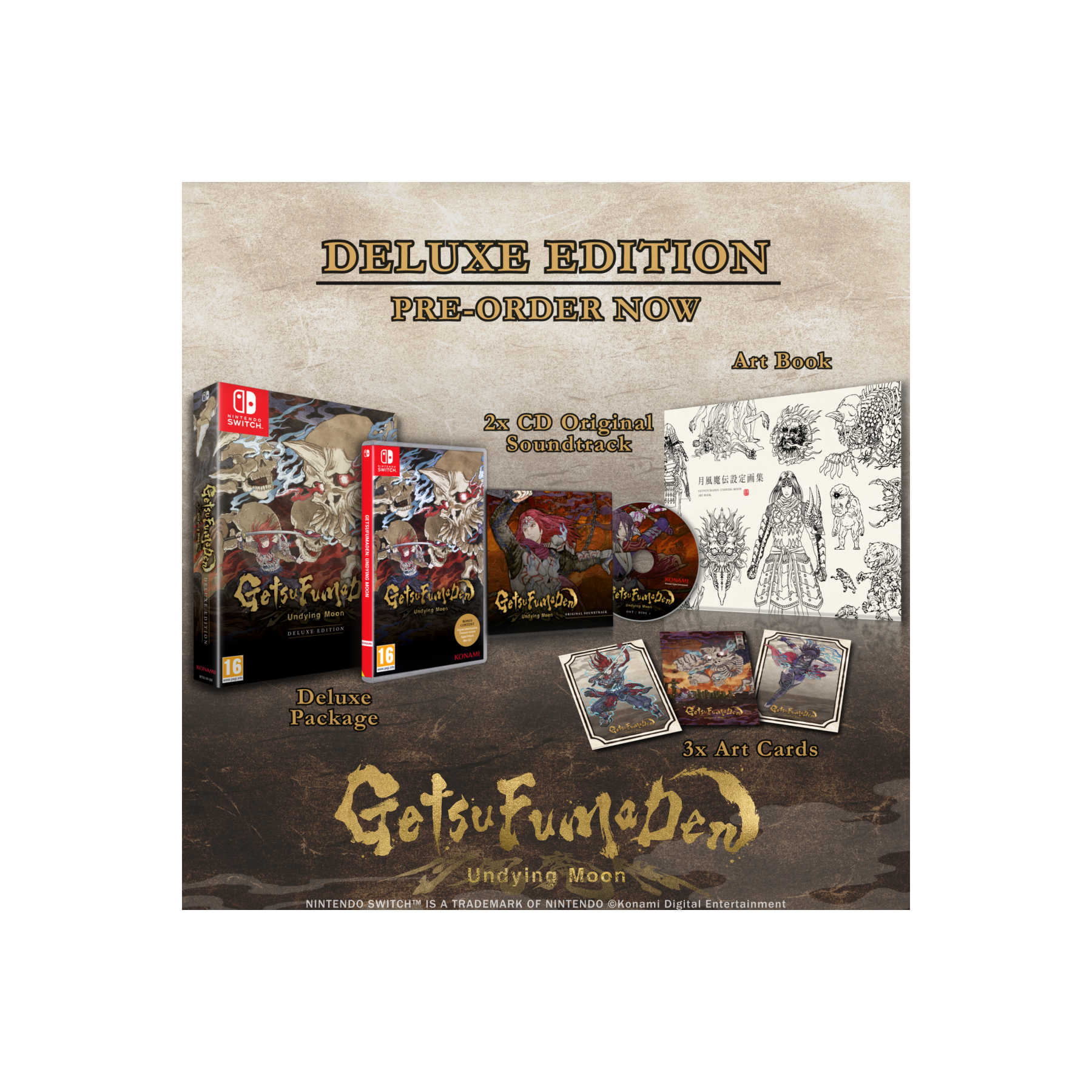 GetsuFumaDen: Undying Moon Deluxe Edition, Juego para Consola Nintendo Switch