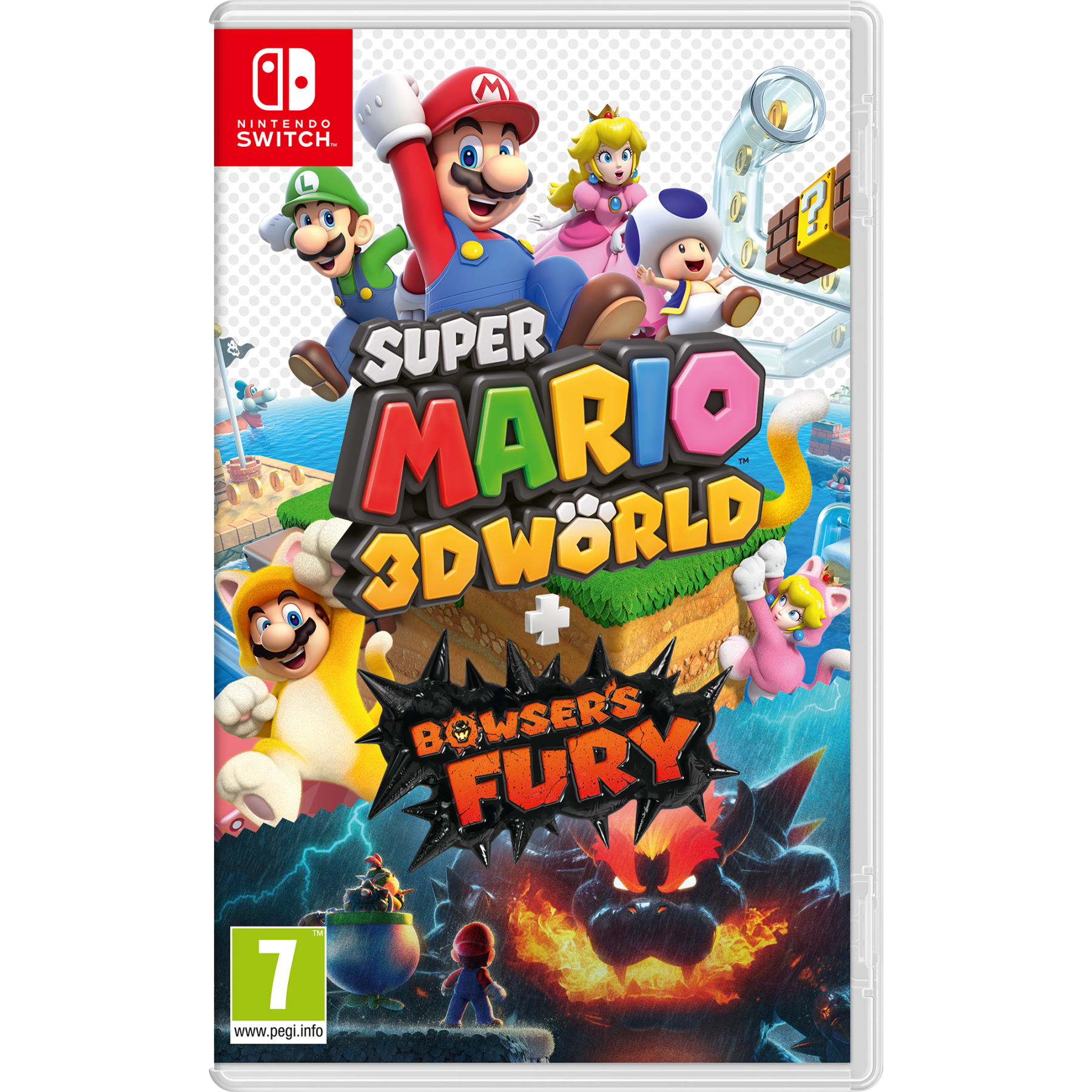 Super Mario 3D World + Bowser's Fury Juego para Consola Nintendo Switch