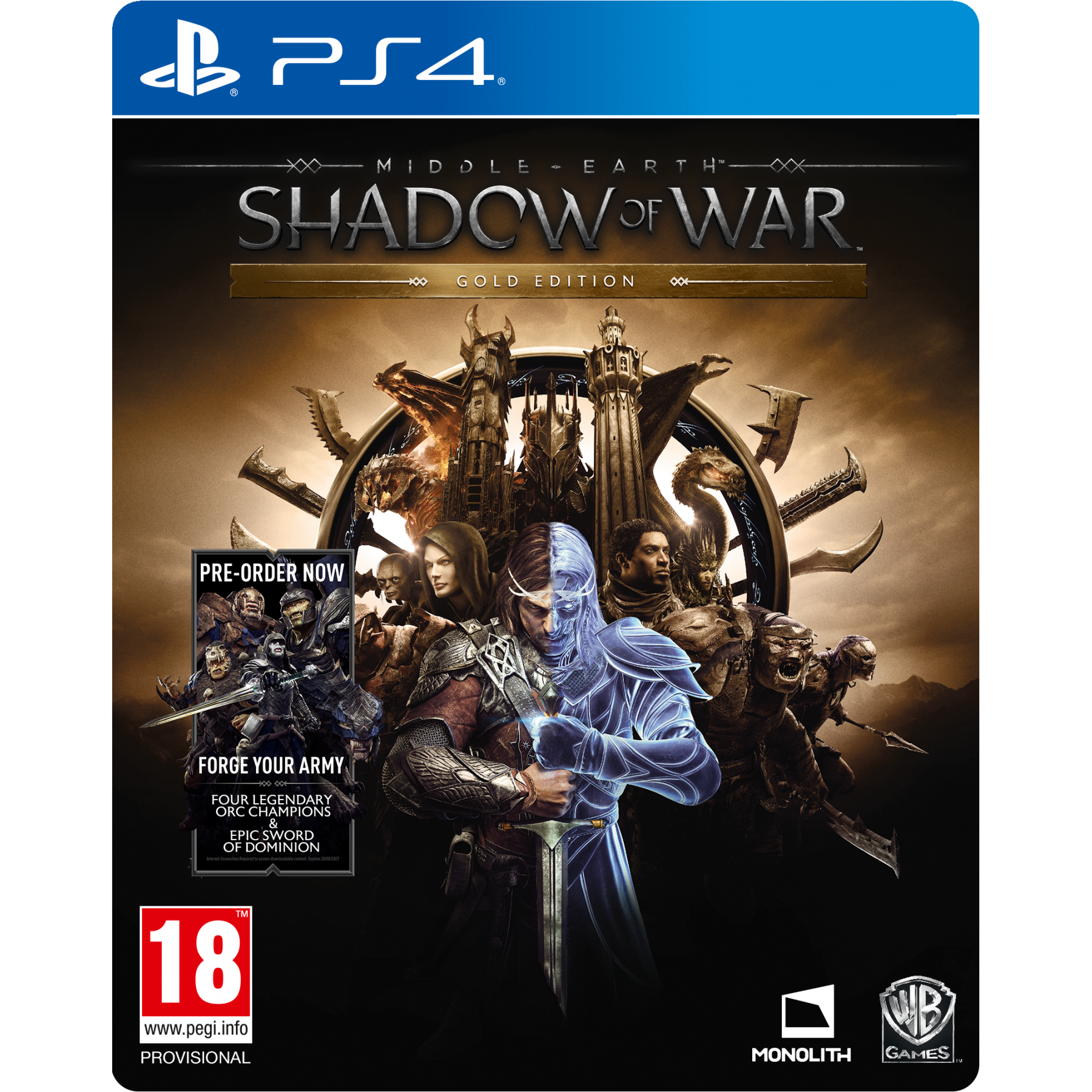 Middle-Earth: Shadow of War - Gold Edition